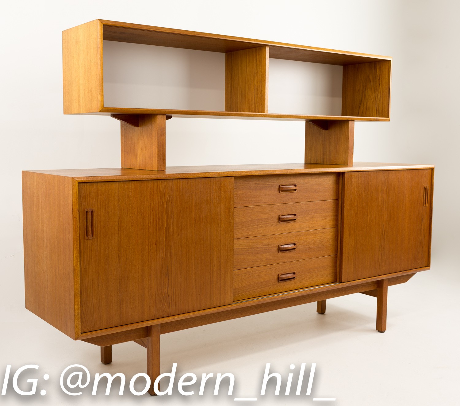 Clausen and Son Teak Sideboard & Hutch