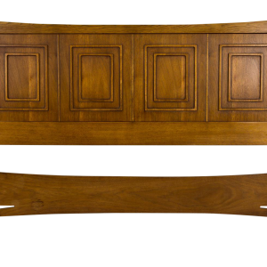 Broyhill Emphasis Mid Century Walnut Highboy Dresser