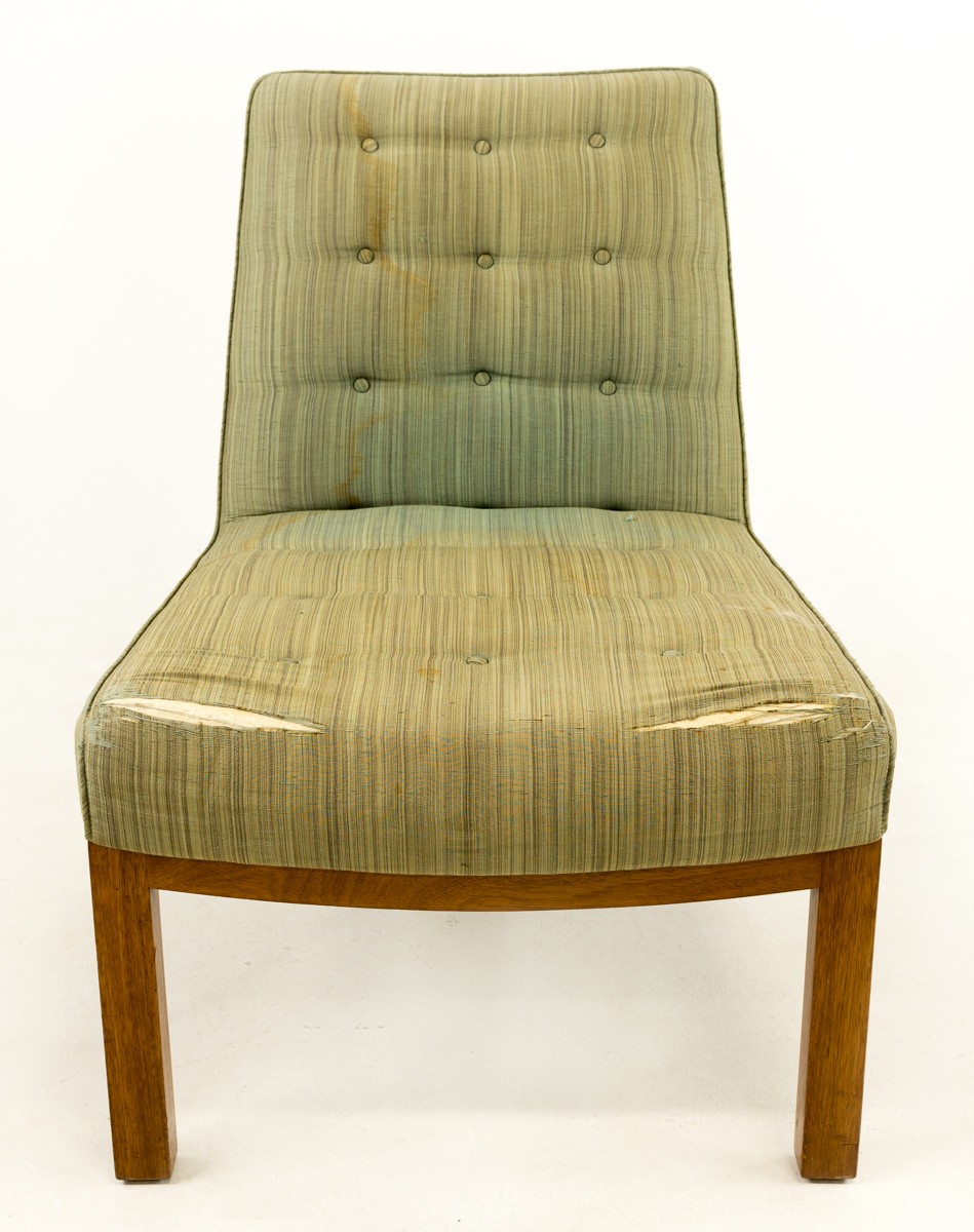 Edward Wormley for Dunbar Slipper Chairs - Pair