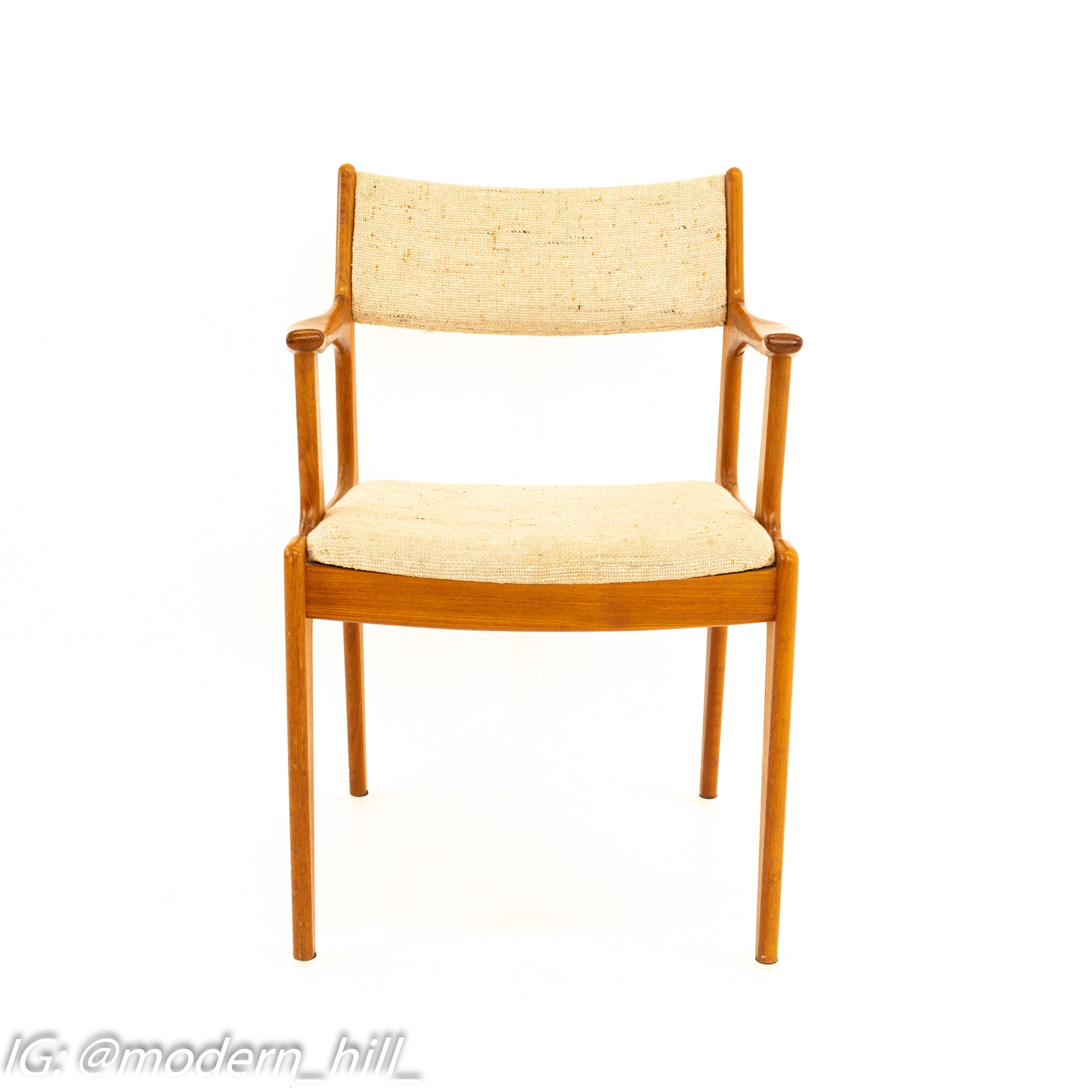 D Scan Mid Century Teak Dining Chairs - Set of 5