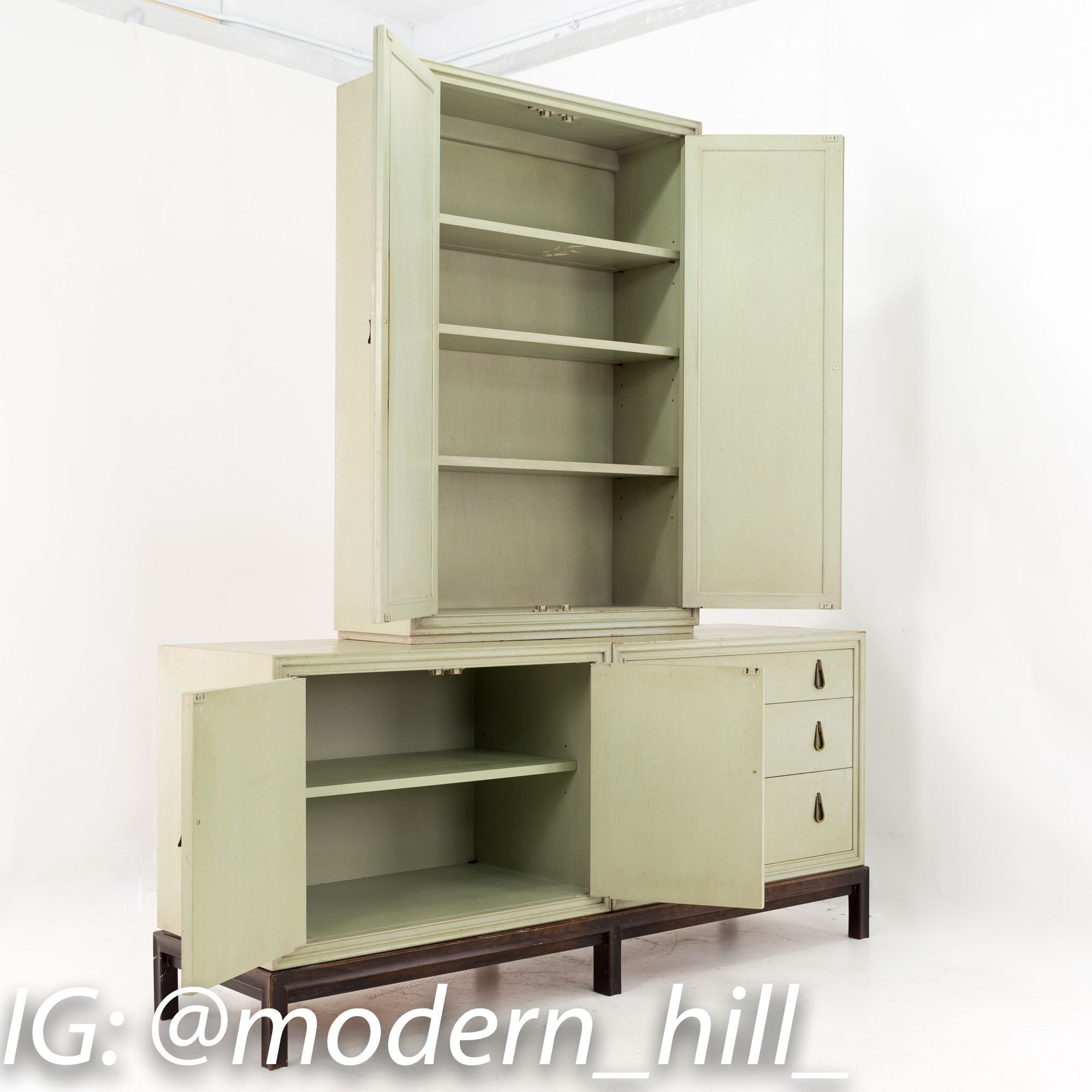 Mount Airy Mid Century Sideboard Buffet Credenza