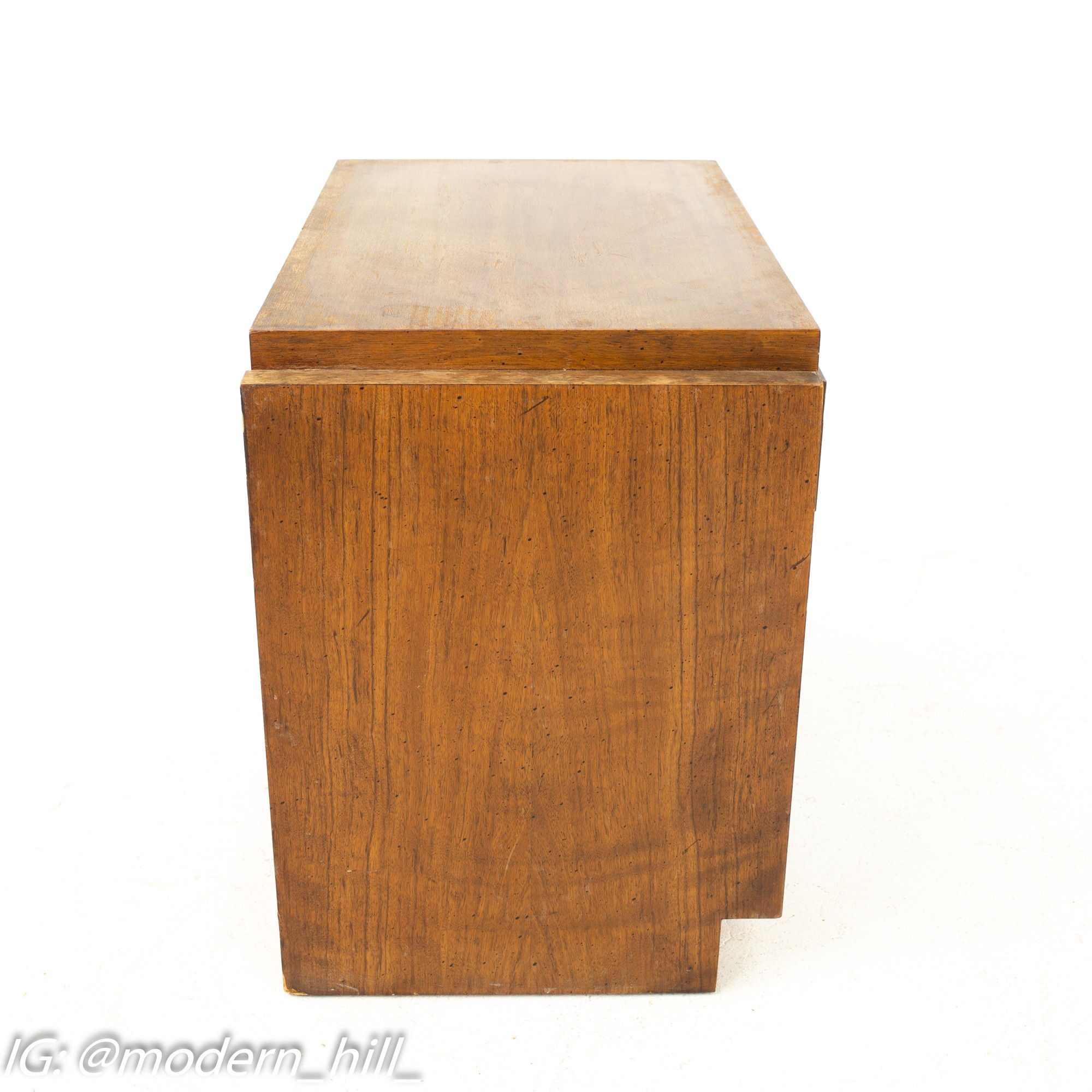 Images | Mid Century Modern Furniture - Mid Century Furniture Chicago Paul Evans Style Lane Brutalist Mid Century Single Drawer Nightstands - Pair
