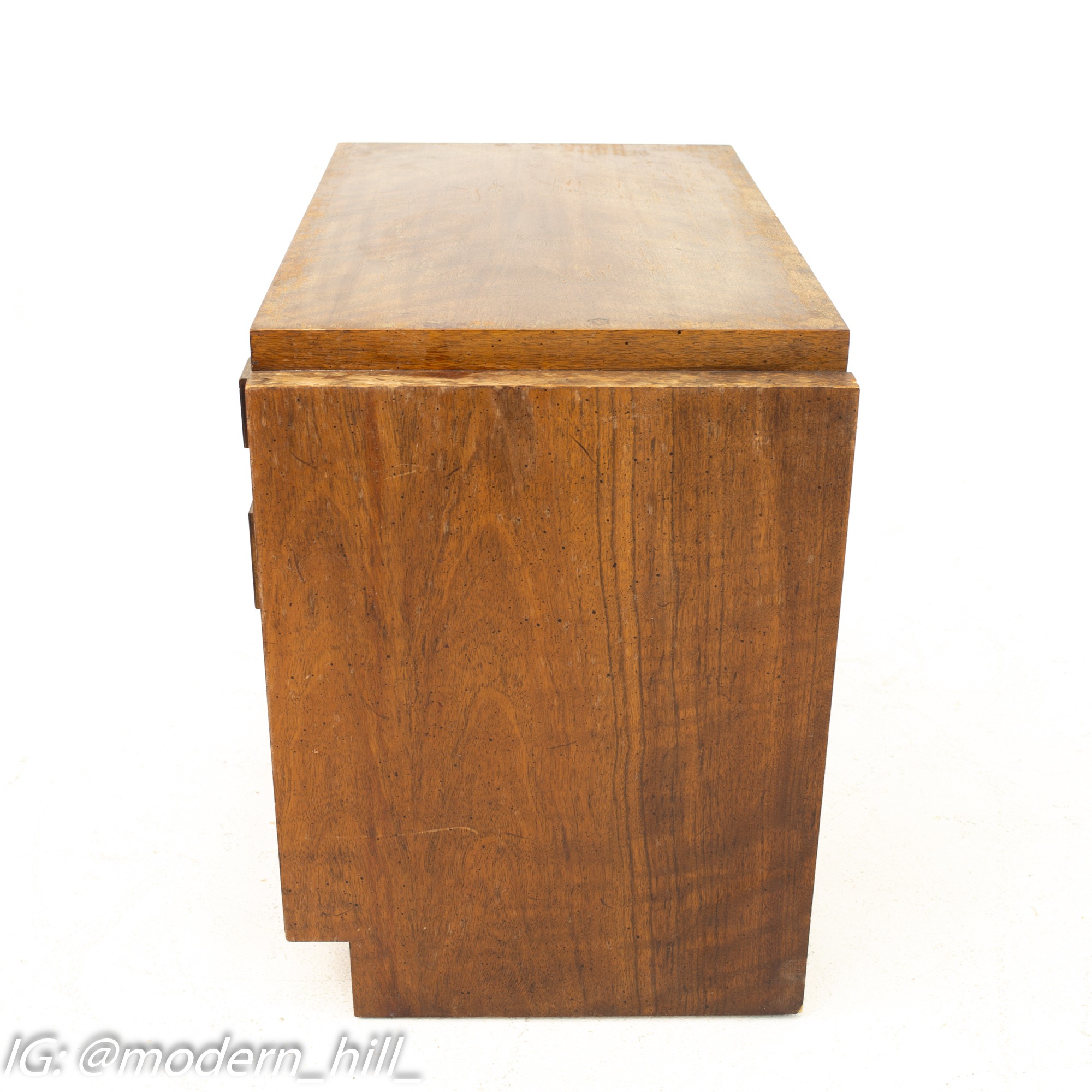Images | Mid Century Modern Furniture - Mid Century Furniture Chicago Paul Evans Style Lane Brutalist Mid Century Single Drawer Nightstands - Pair