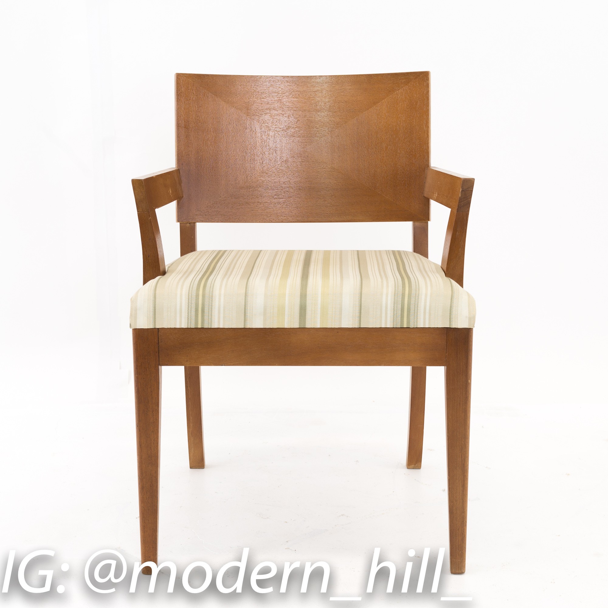 Paul Laszlo Style Stewartstown Furniture Mid Century Dining Chairs - Set of 5