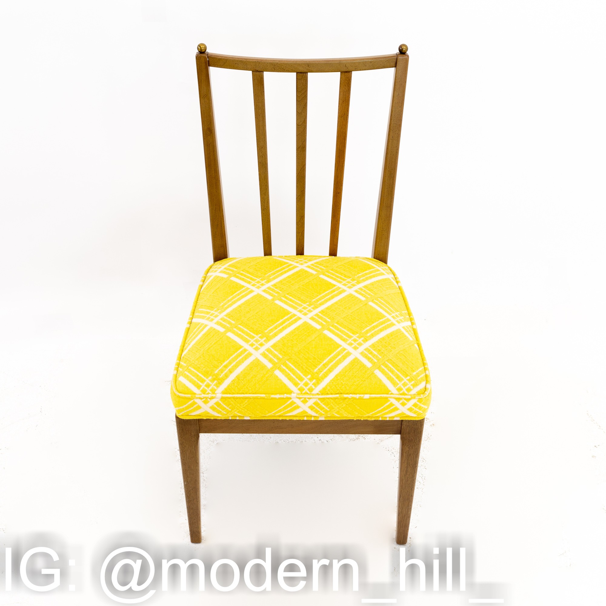 Mid Century Walnut Dining Chairs - Set of 6