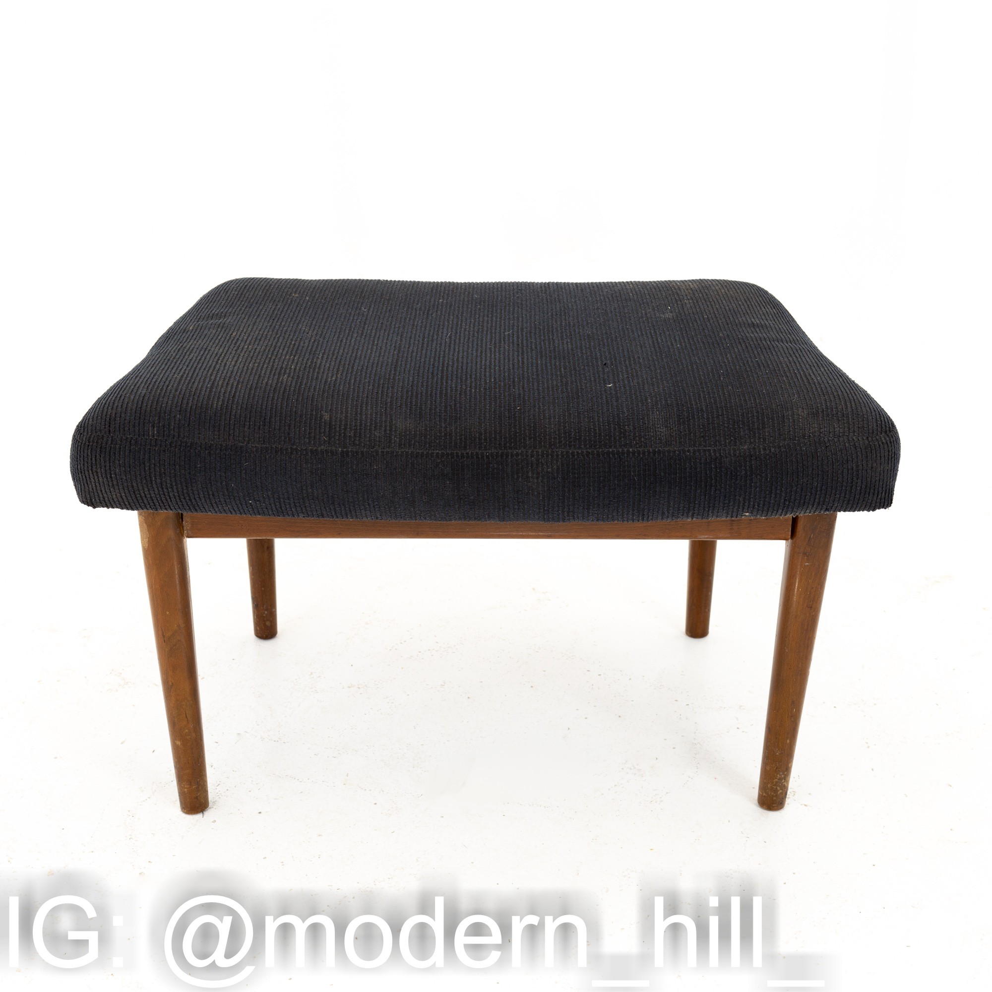 Folk Ohlsson for Dux Profile Mid Century Easy Lounge Chair & Ottoman