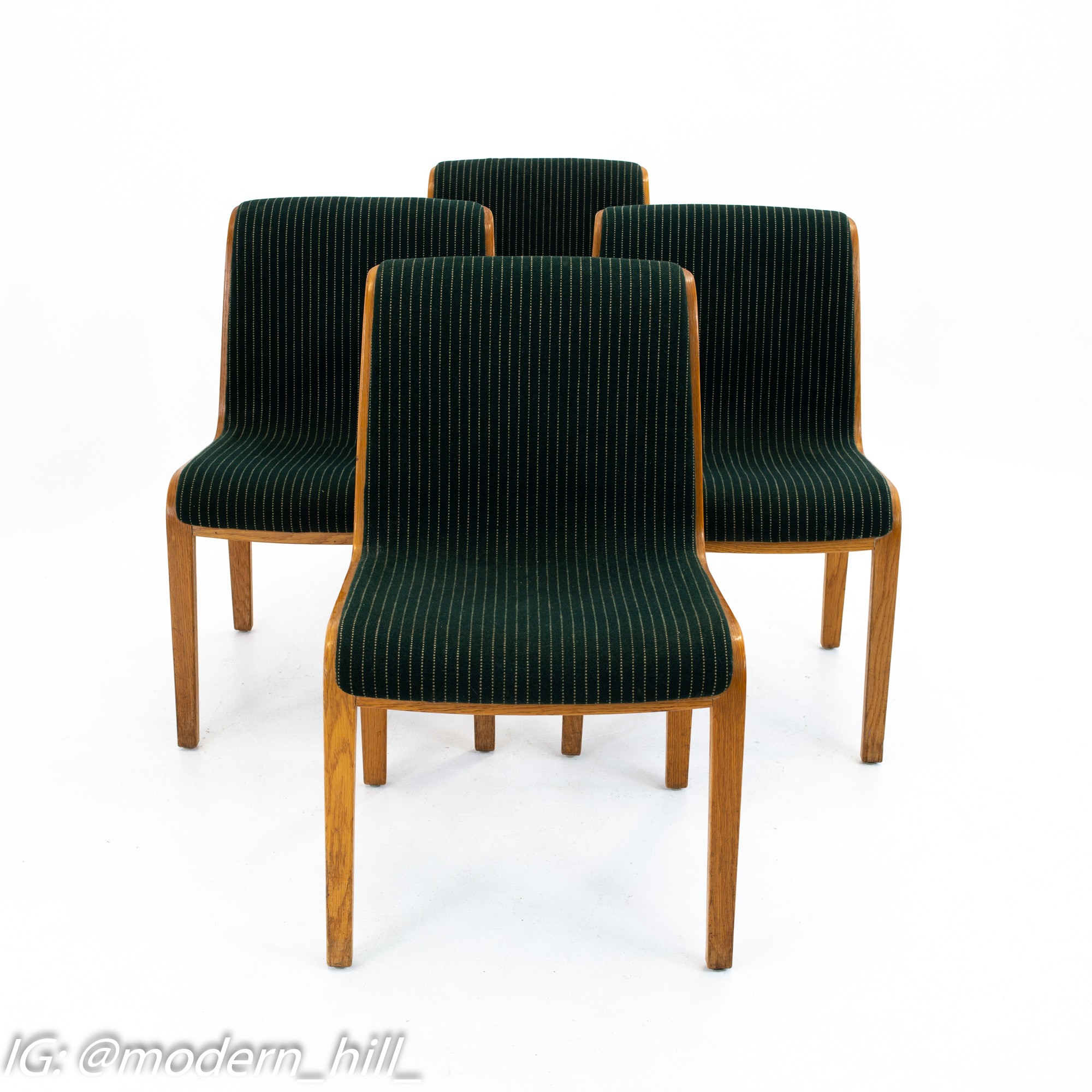 Images | Mid Century Modern Furniture - Mid Century Furniture Chicago Bill Stephens for Knoll Mid Century Bent Wood Dining Chairs - Set of 4