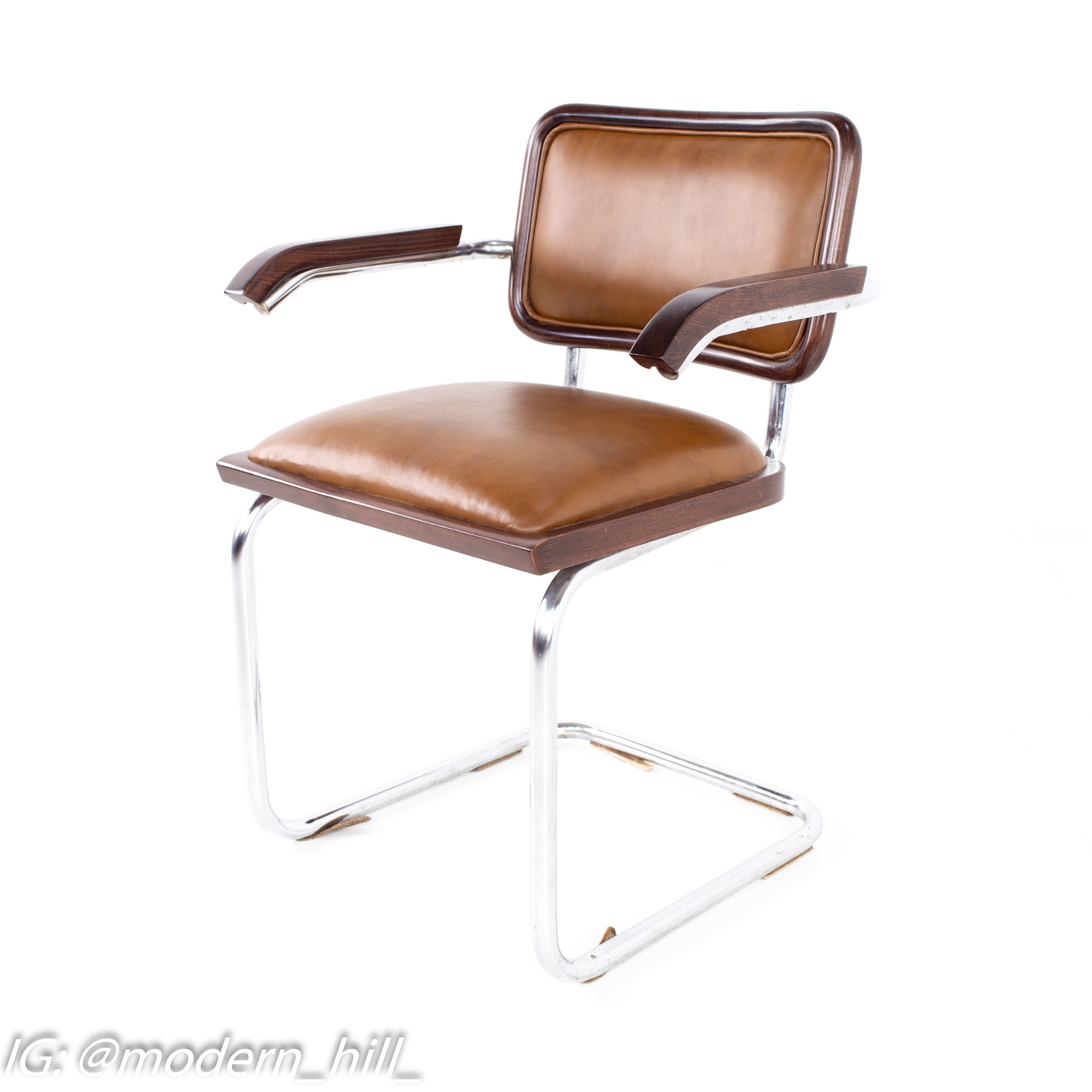 Marcel Breuer Cesca Style Mid Century Dining Chairs – Set of 5 