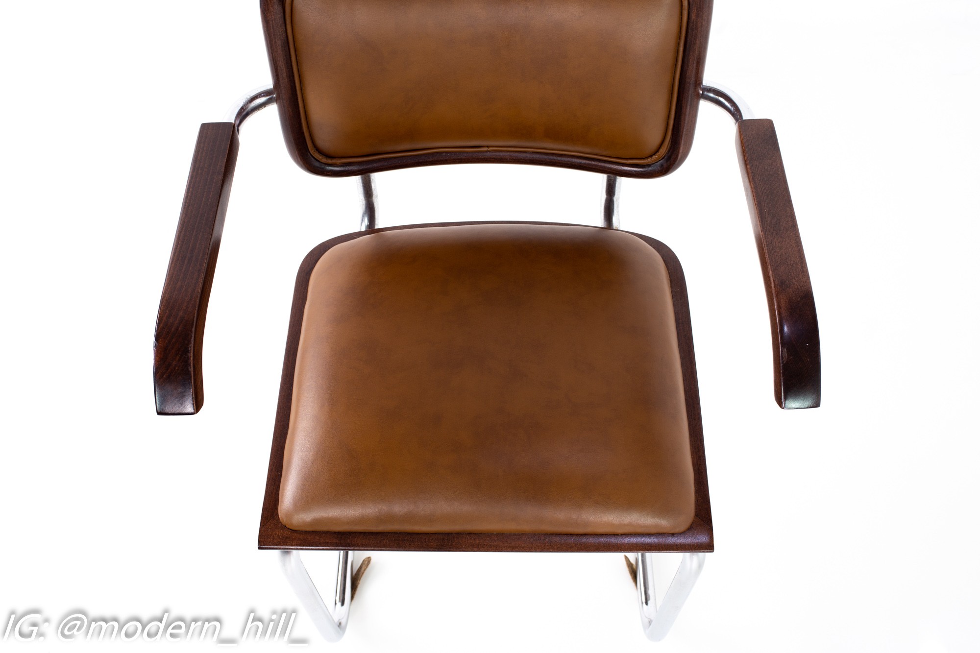 Marcel Breuer Cesca Style Mid Century Dining Chairs - Set of 5