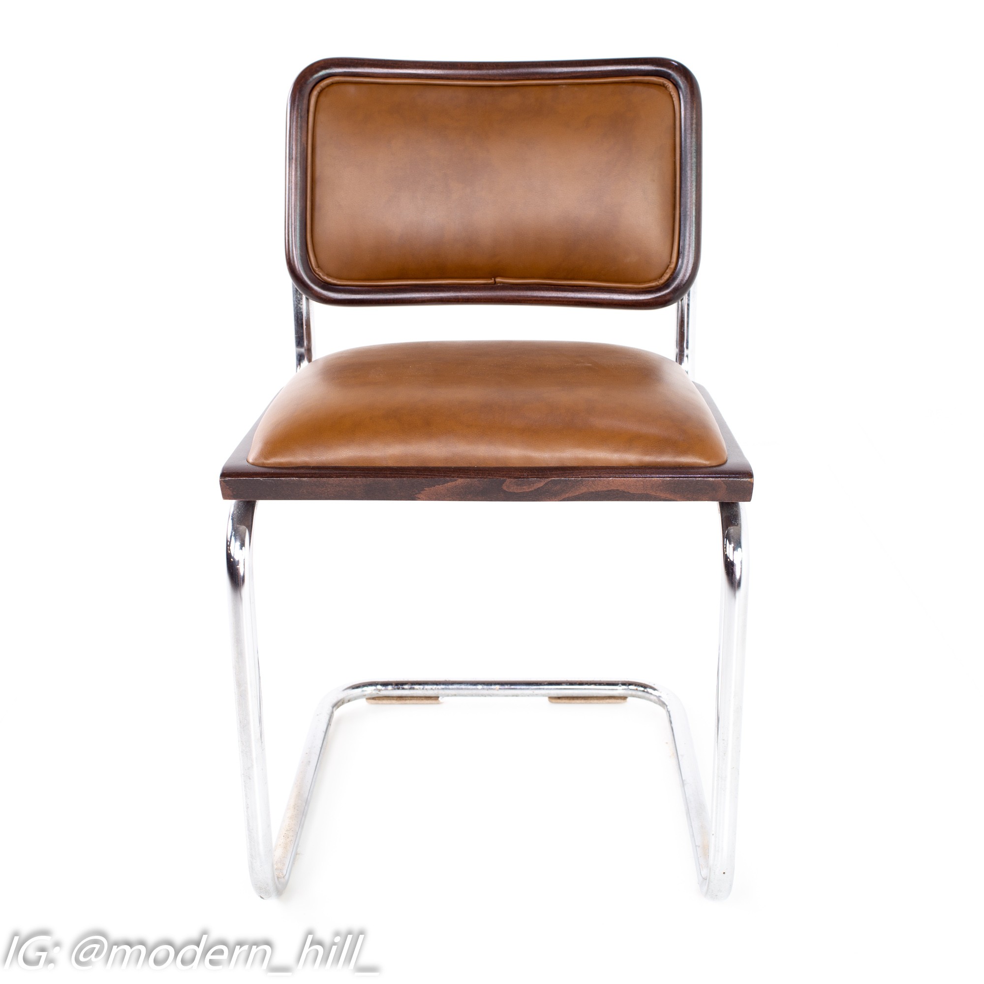 Marcel Breuer Cesca Style Mid Century Dining Chairs - Set of 5