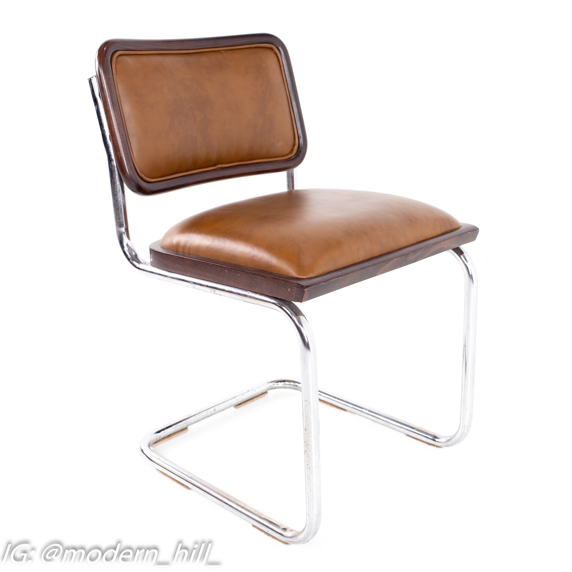 Marcel Breuer Cesca Style Mid Century Dining Chairs - Set of 5