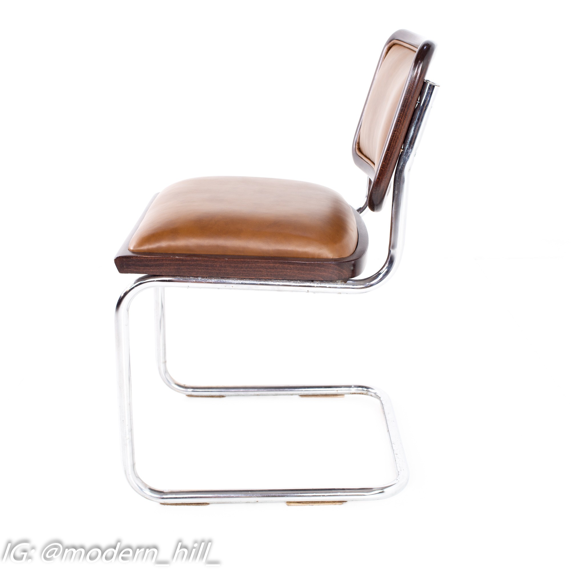 Marcel Breuer Cesca Style Mid Century Dining Chairs - Set of 5