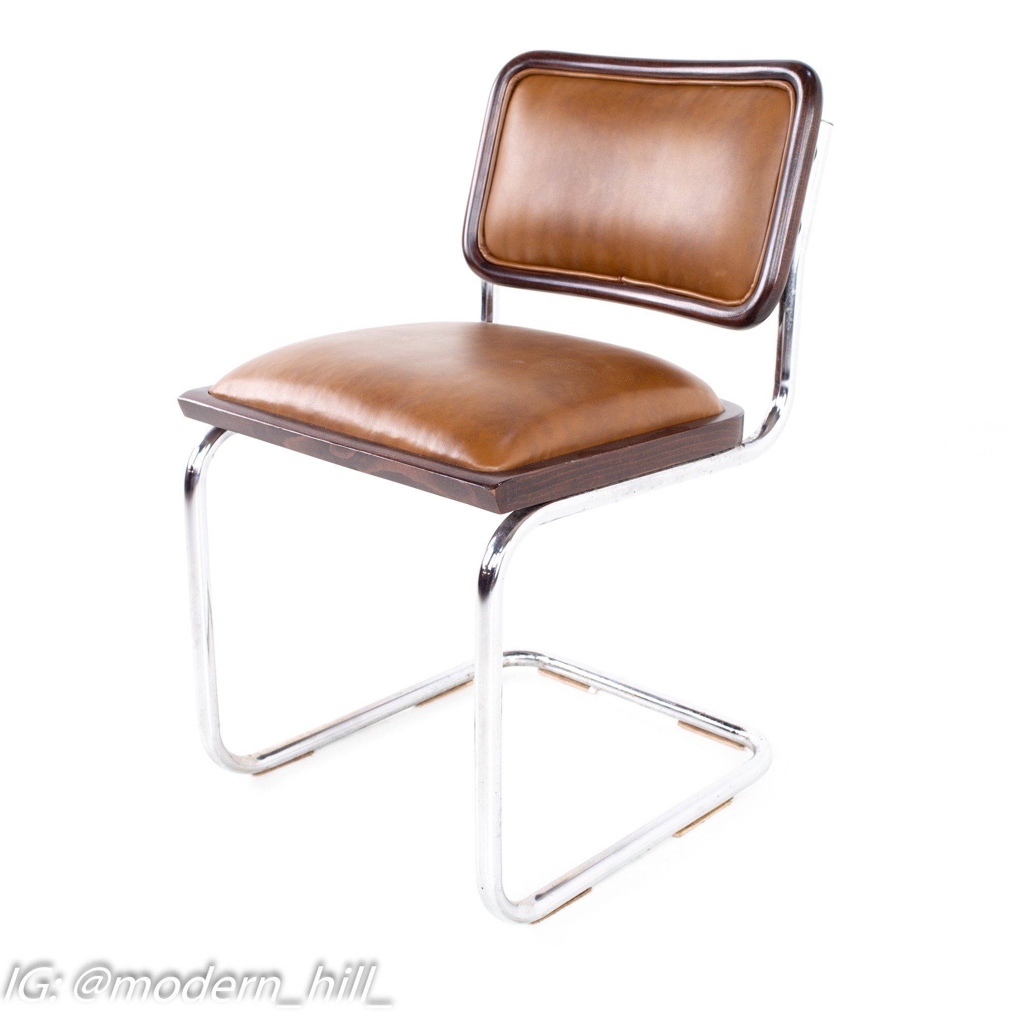 Marcel Breuer Cesca Style Mid Century Dining Chairs - Set of 5