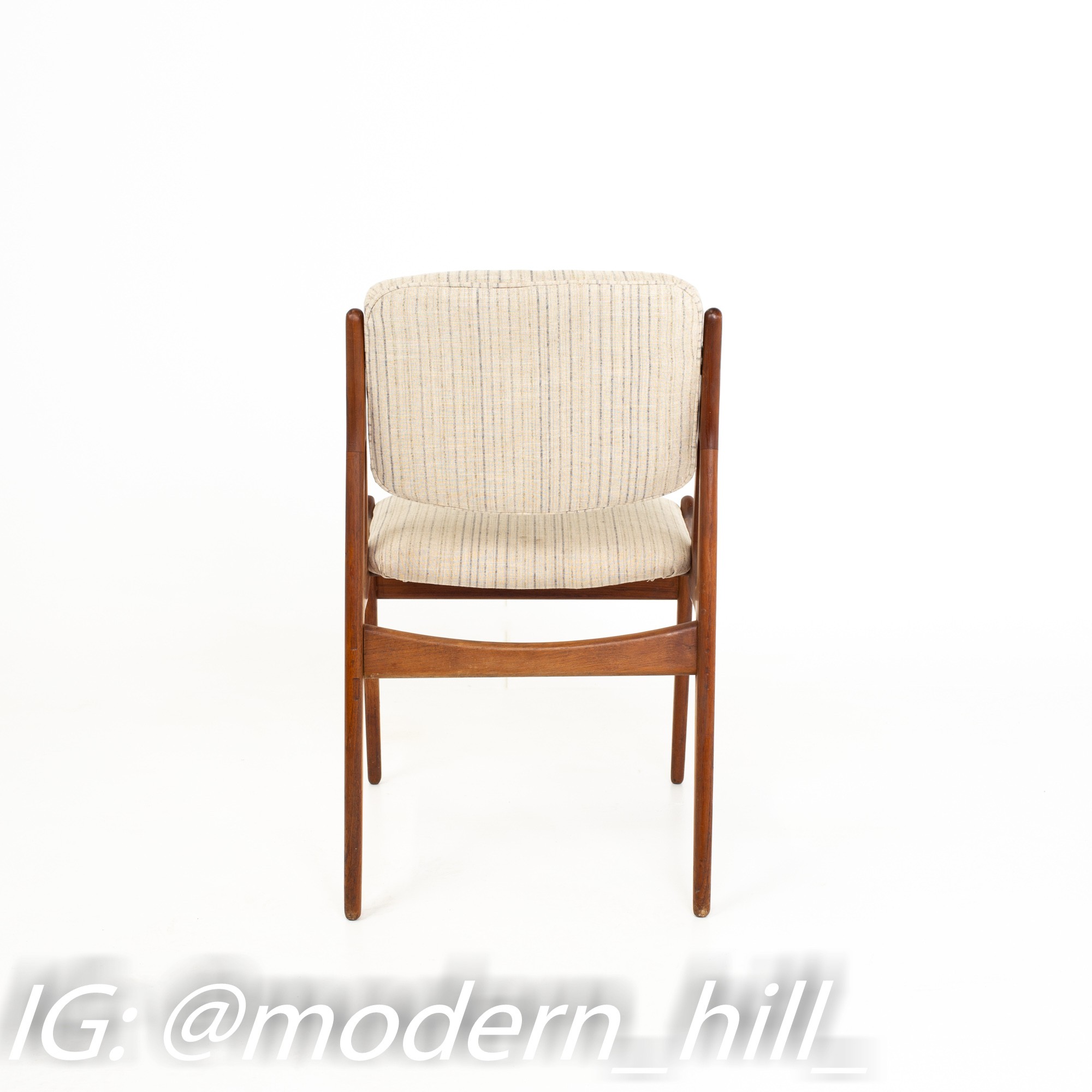 Arne Vodder Elle and Ella Mid Century Teak Dining Chairs - Set of 6