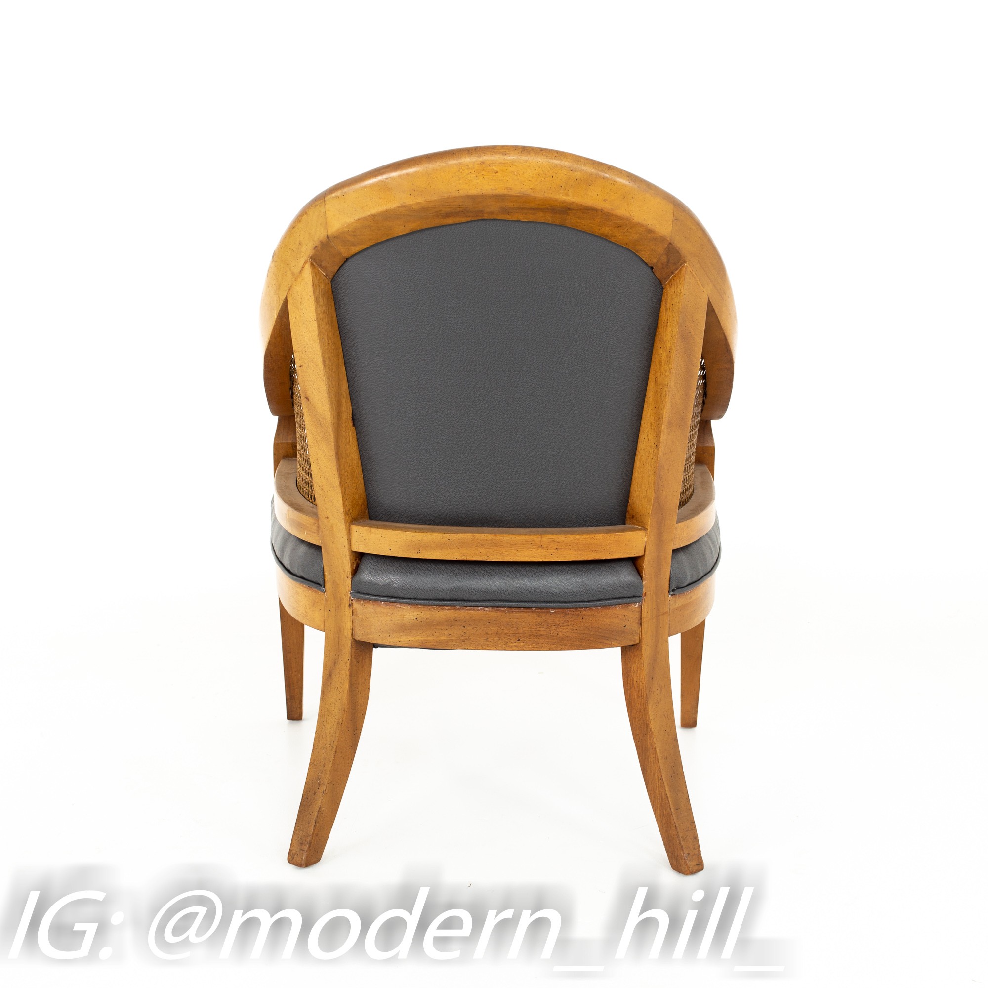 Mid Century Cane Chairs - Pair