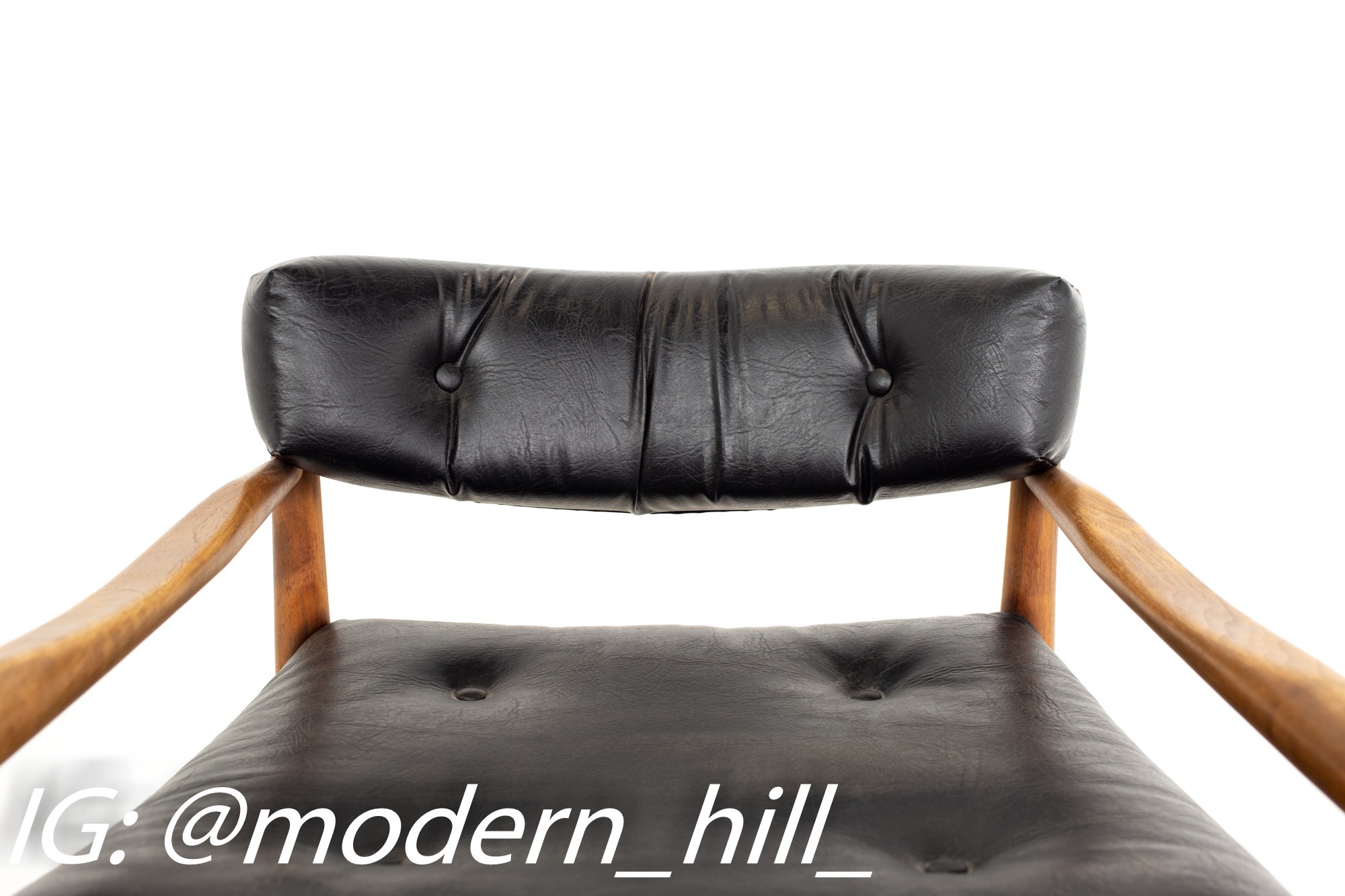 Adrian Pearsall Mid Century Walnut Occasional Lounge Chair