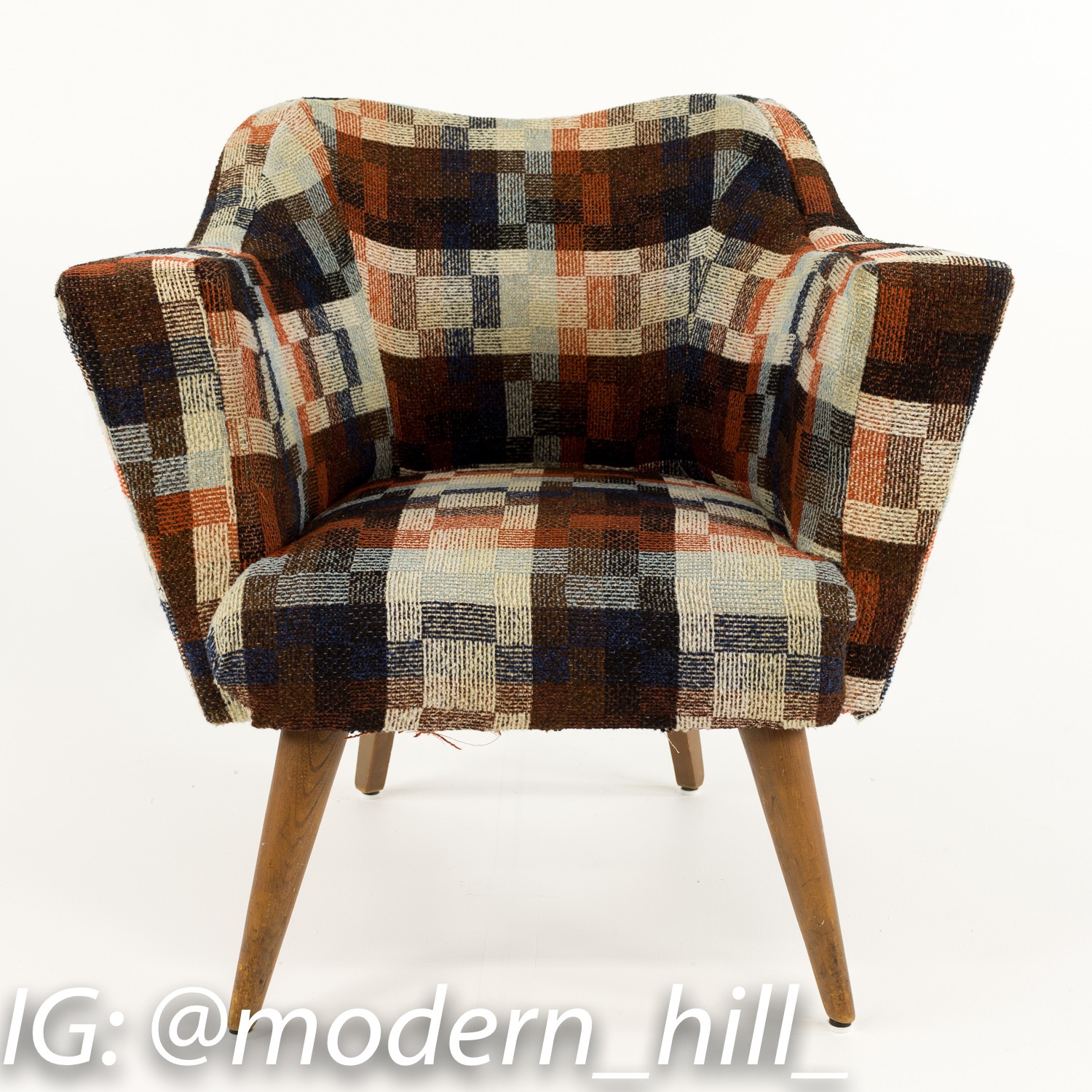 Mid-Century Modern Dunbar Style Occasional Lounge Chair
