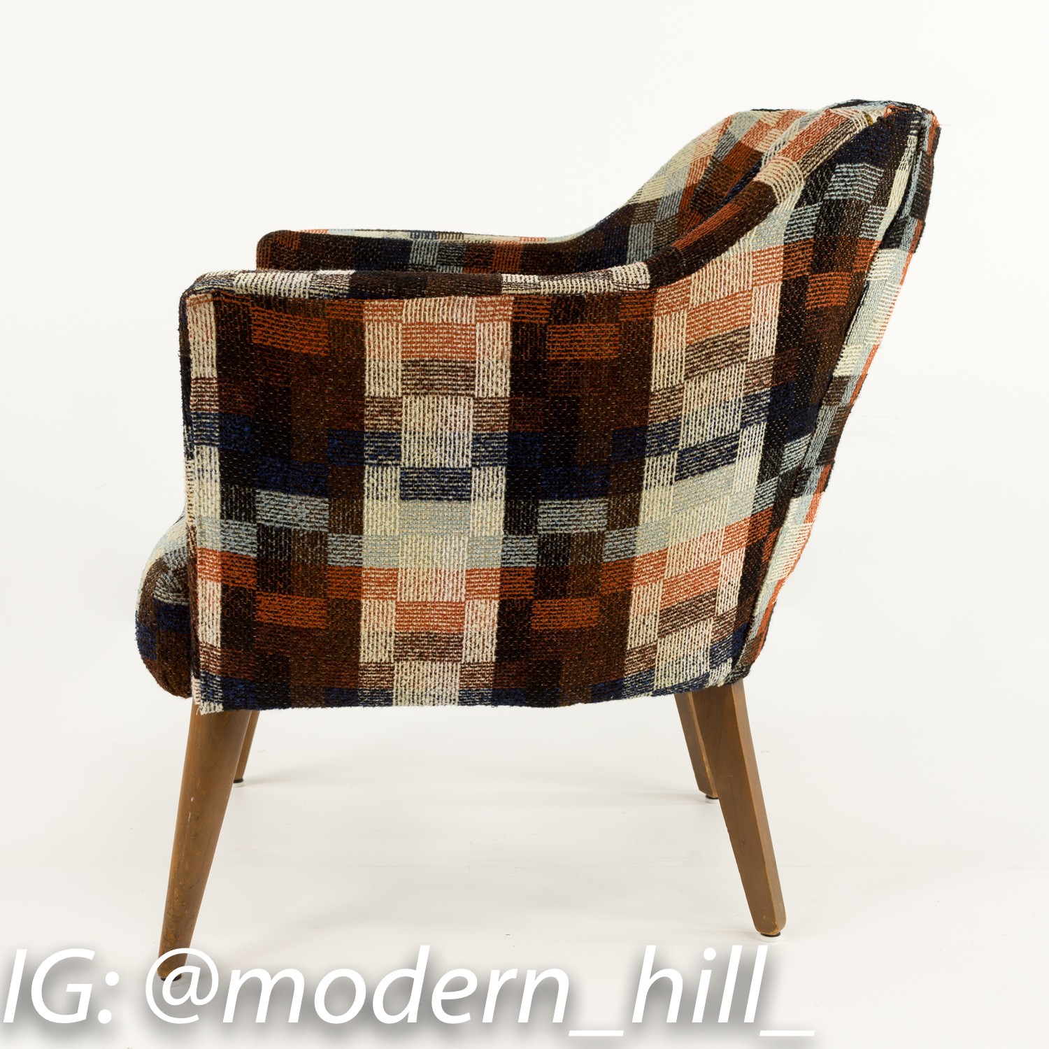 Mid-Century Modern Dunbar Style Occasional Lounge Chair