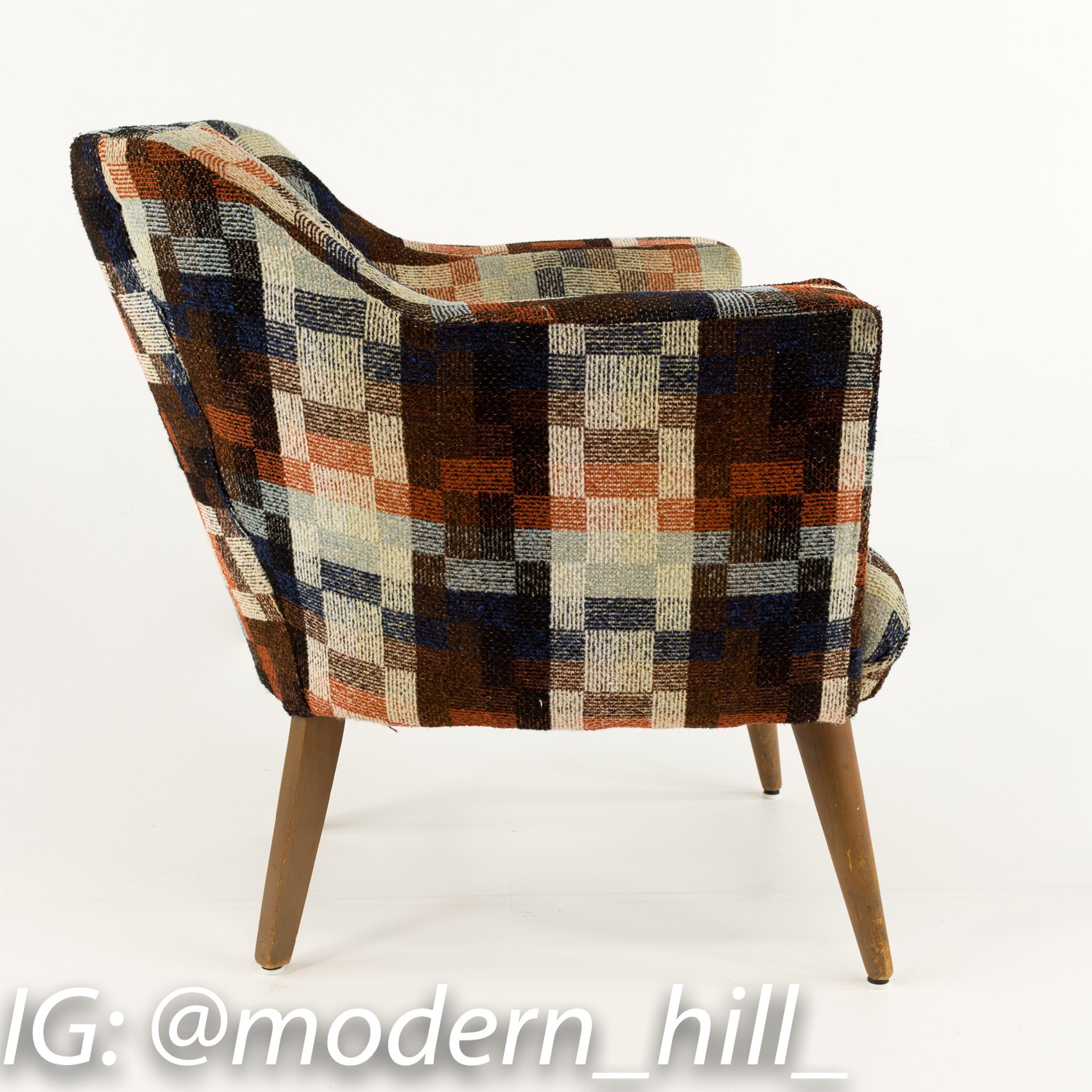 Mid-Century Modern Dunbar Style Occasional Lounge Chair