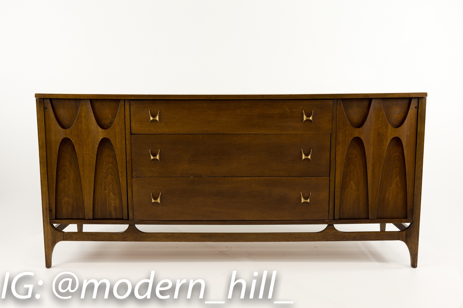 Broyhill Brasilia Low Credenza / Buffet / TV Stand - Mid Century Modern  Credenzas For Sale - Sweet Modern, Akron, OH