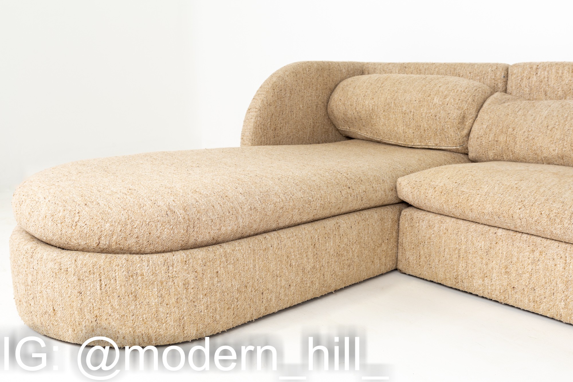 Milo Baughman for Thayer Coggin Mid Century 6 Piece Sectional Sofa