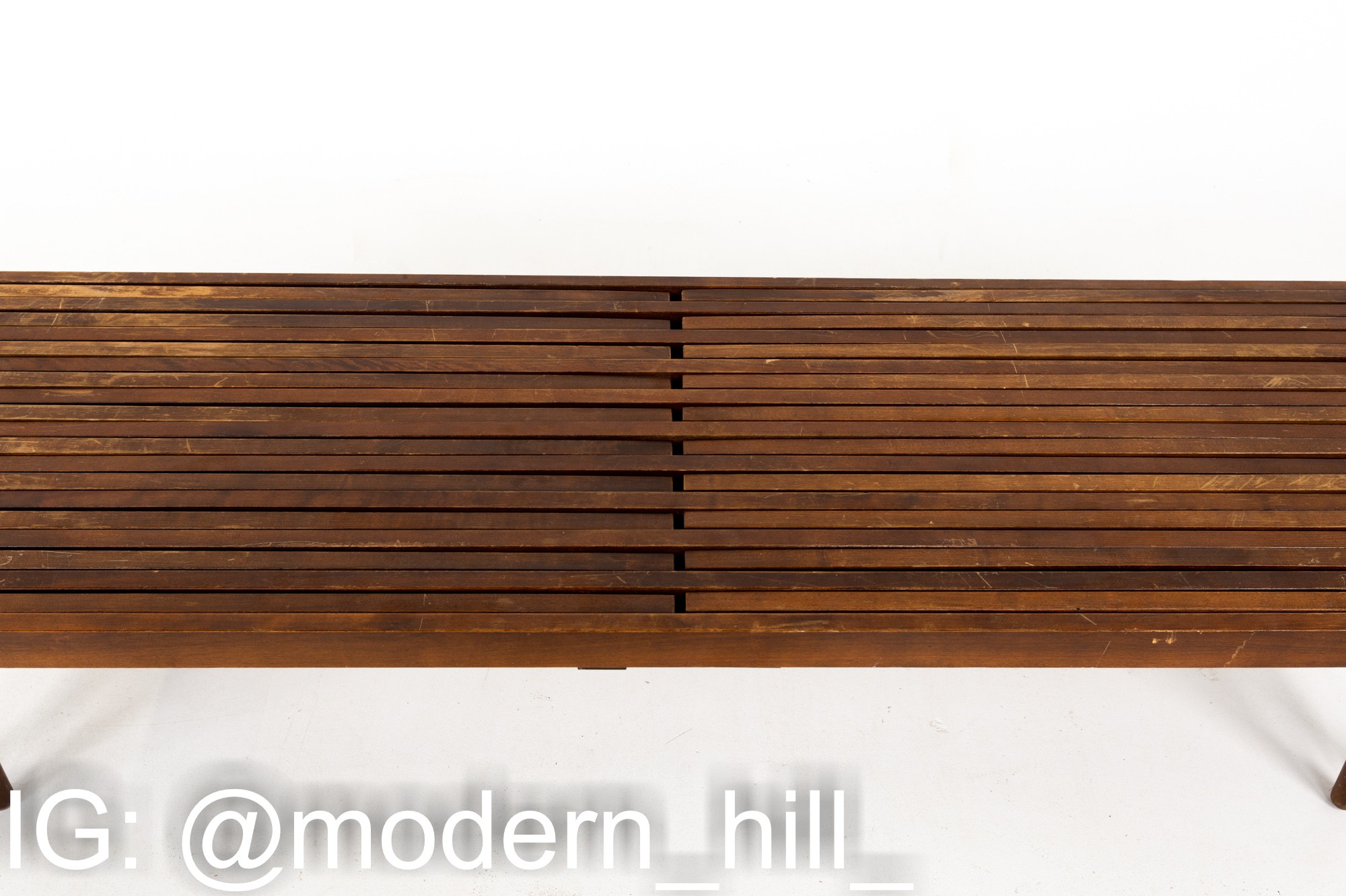 John Keal for Brown Saltman Mid Century Expandable Bench
