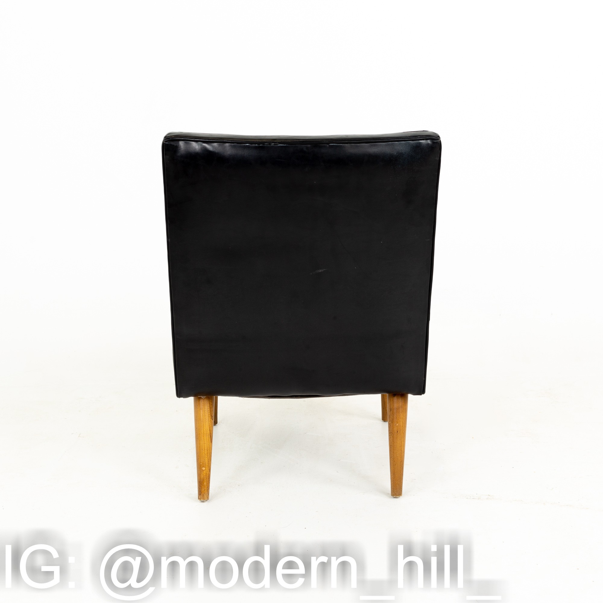 Paul Mccobb Style Mid Century Slipper Lounge Chairs - a Pair