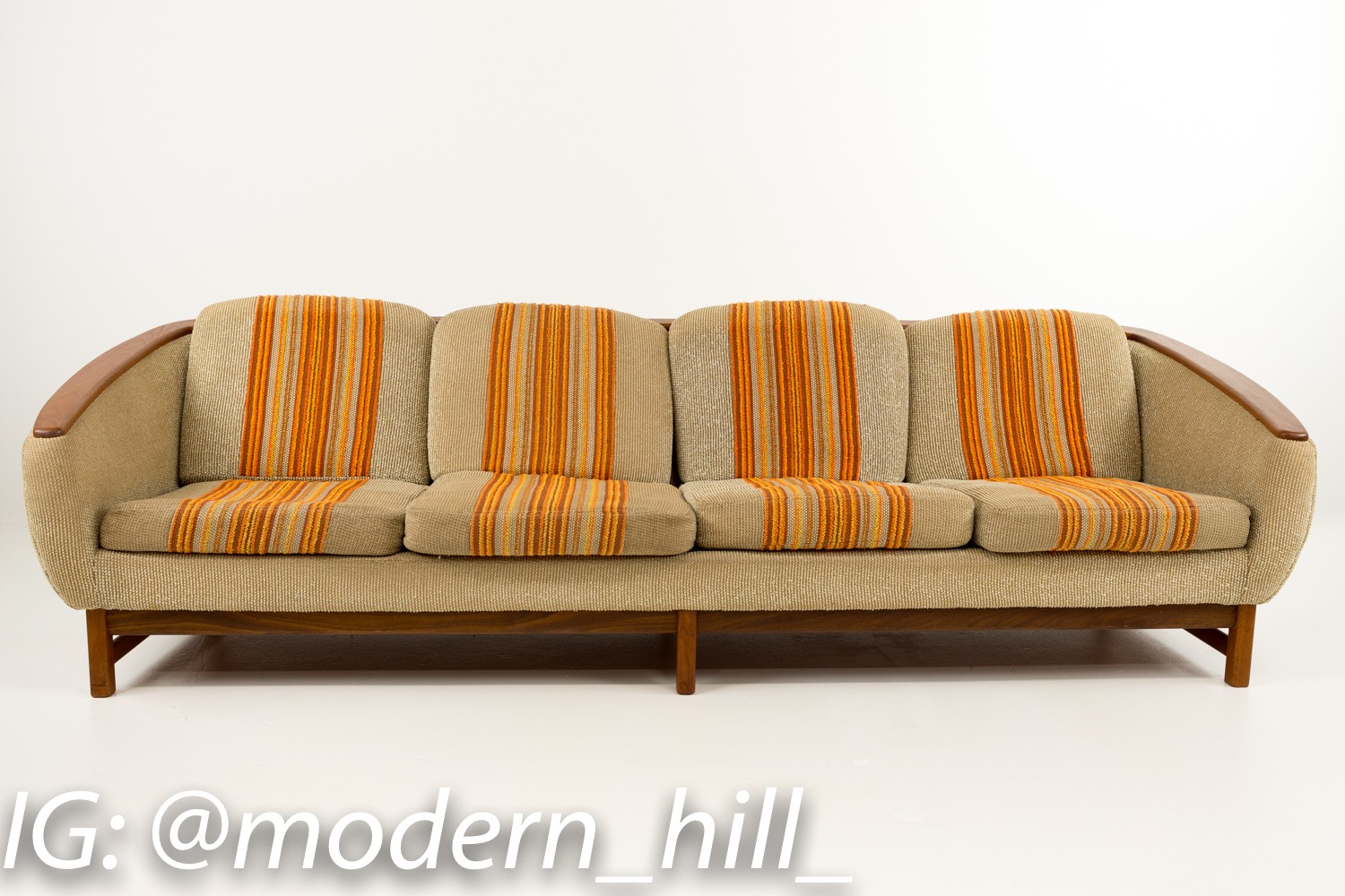 R Huber Mid Century 4 Seater Couch
