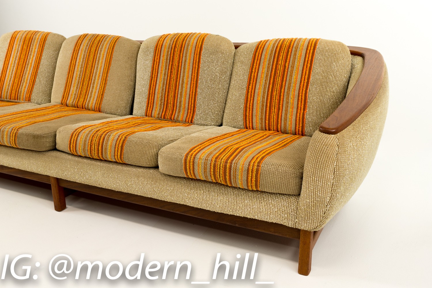 R Huber Mid Century 4 Seater Couch