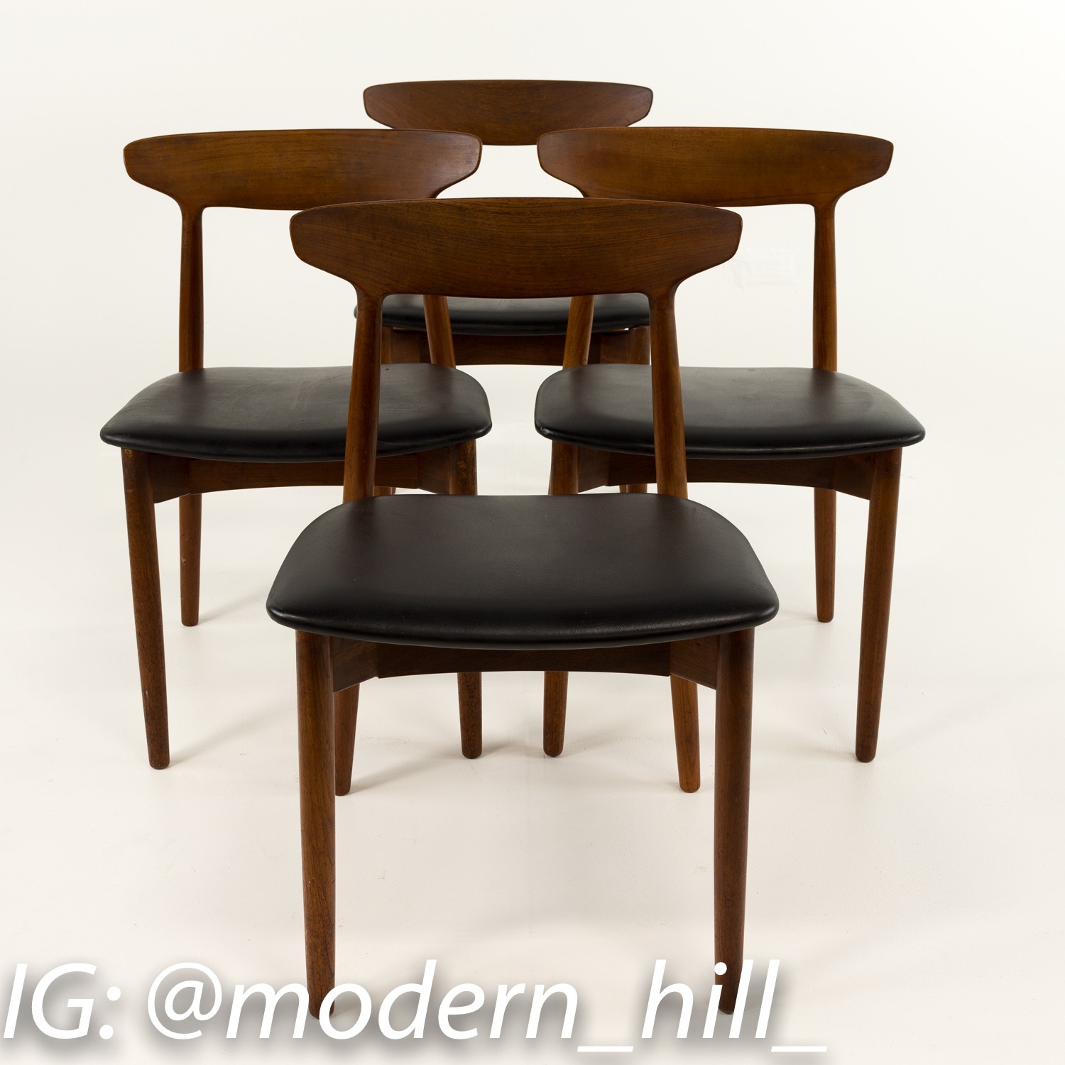Harry Ostergaard for Randers Mobelfabrik Model 59 Dining Chairs - Set of 4