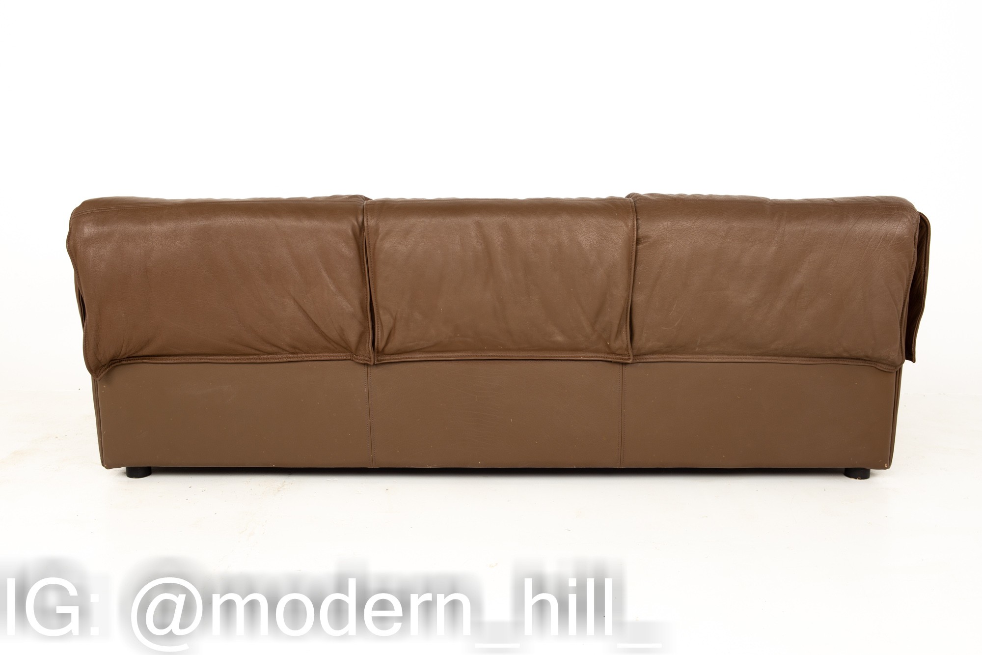 Niels Eilersen Mid Century Danish Leather Sofas - Matching Pair