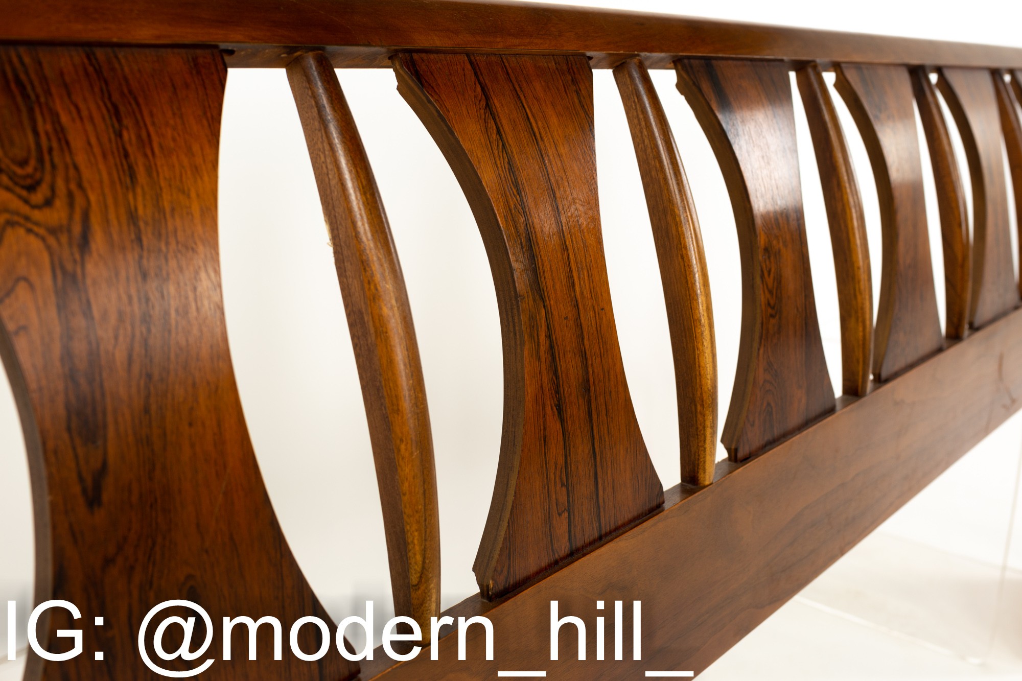 Kent Coffey Perspecta Mid Century King Headboard