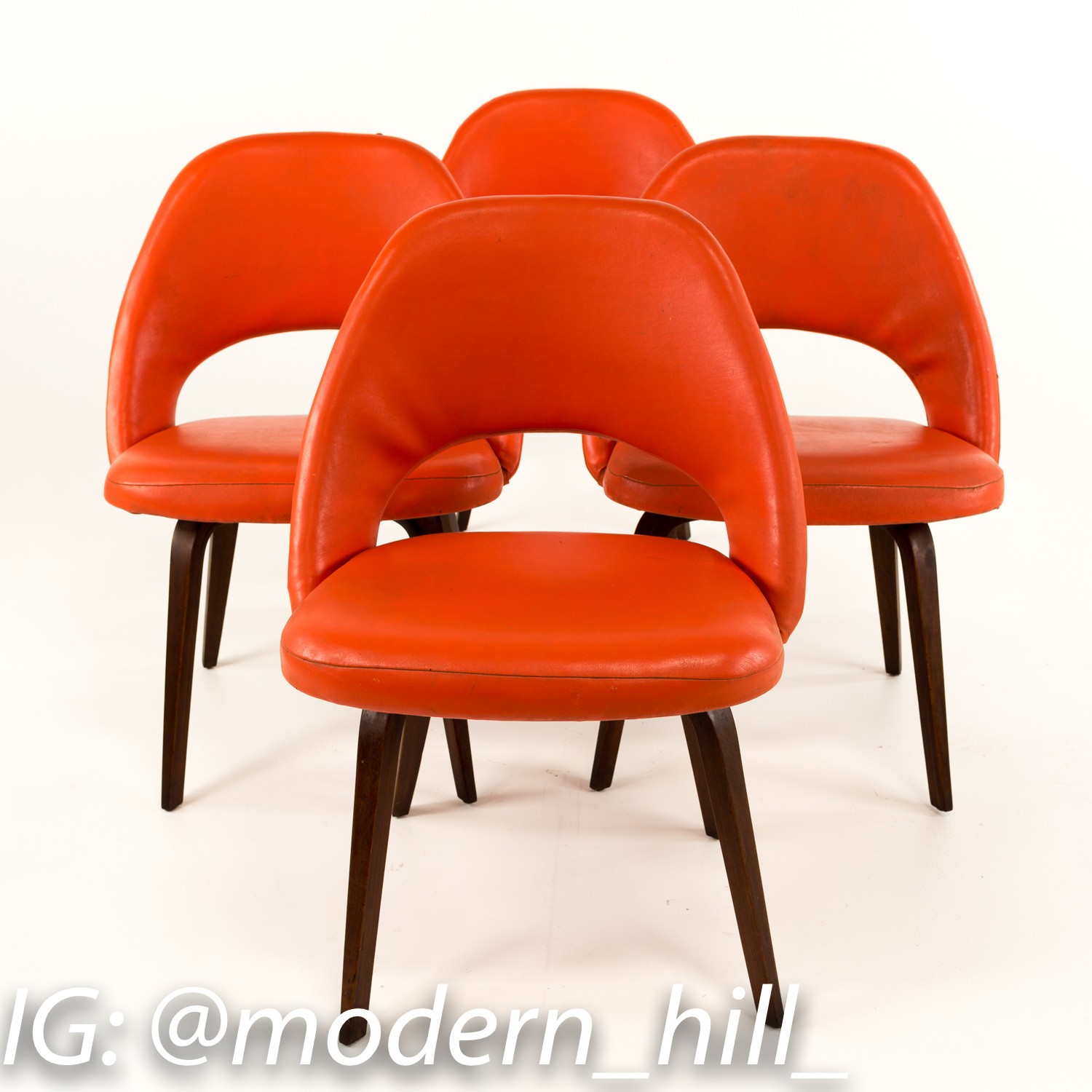 Saarinen Mid-century Modern Executive Chairs - Set of 4
