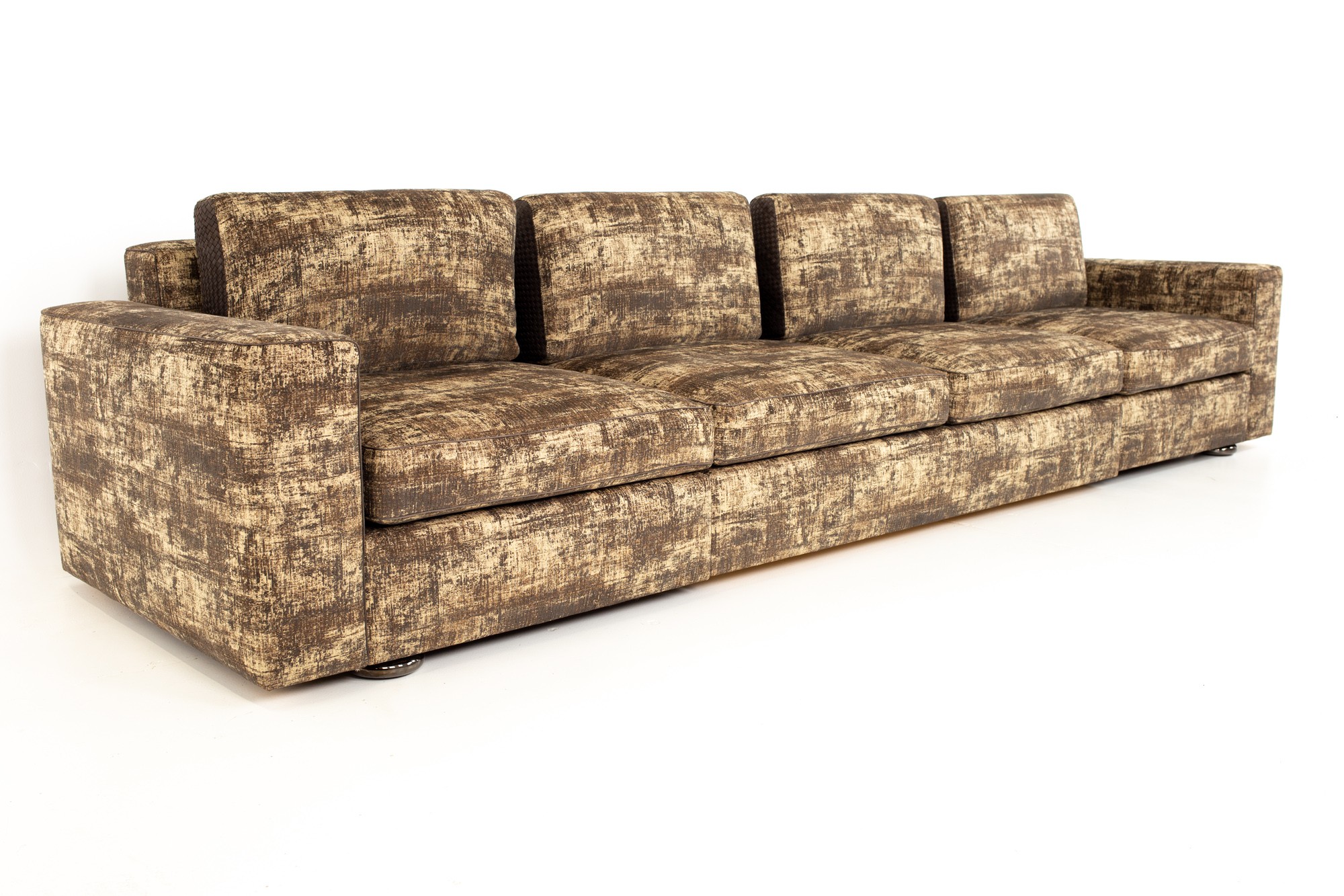 De Sede Mid Century Modular Swivel Sofa