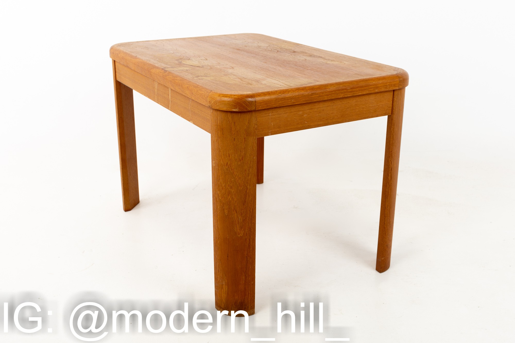 Nordic Furniture Mid Century Teak End Table
