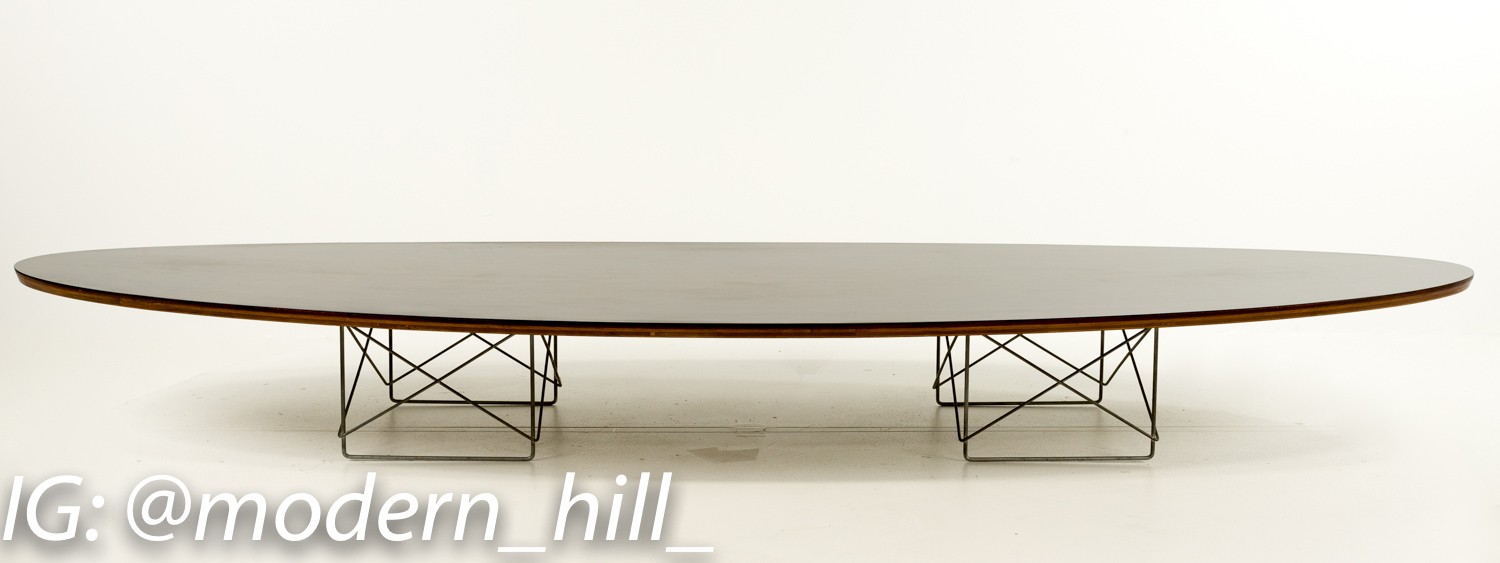 Early Eames Surfboard Coffee Table