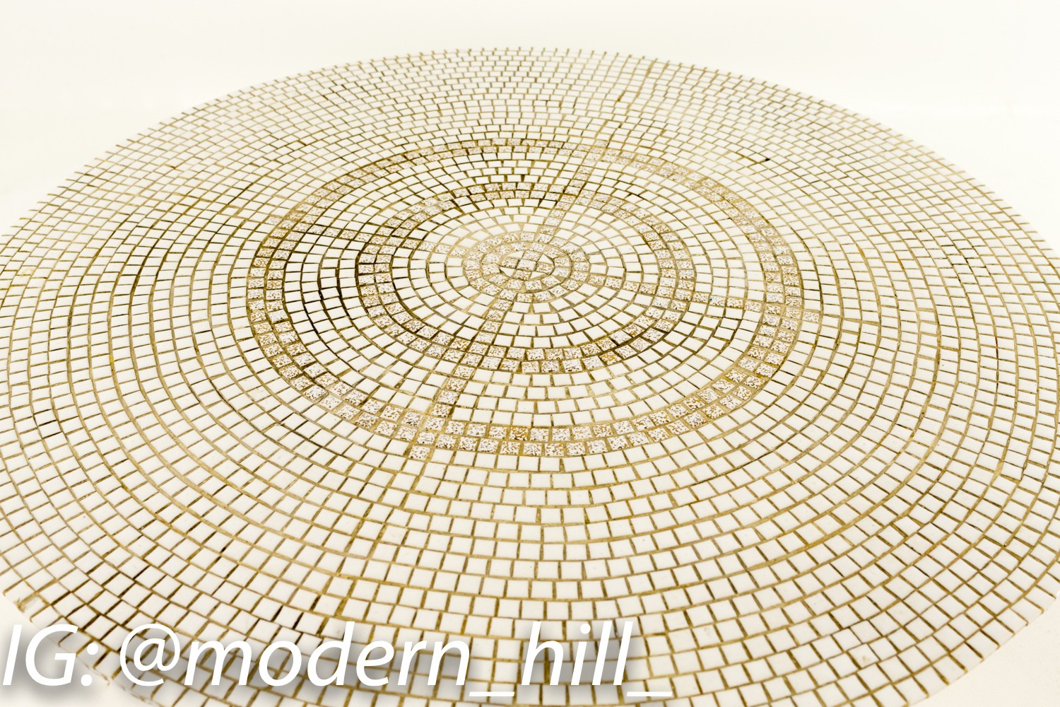 Martz Style Mosaic Mid-century Coffee Table
