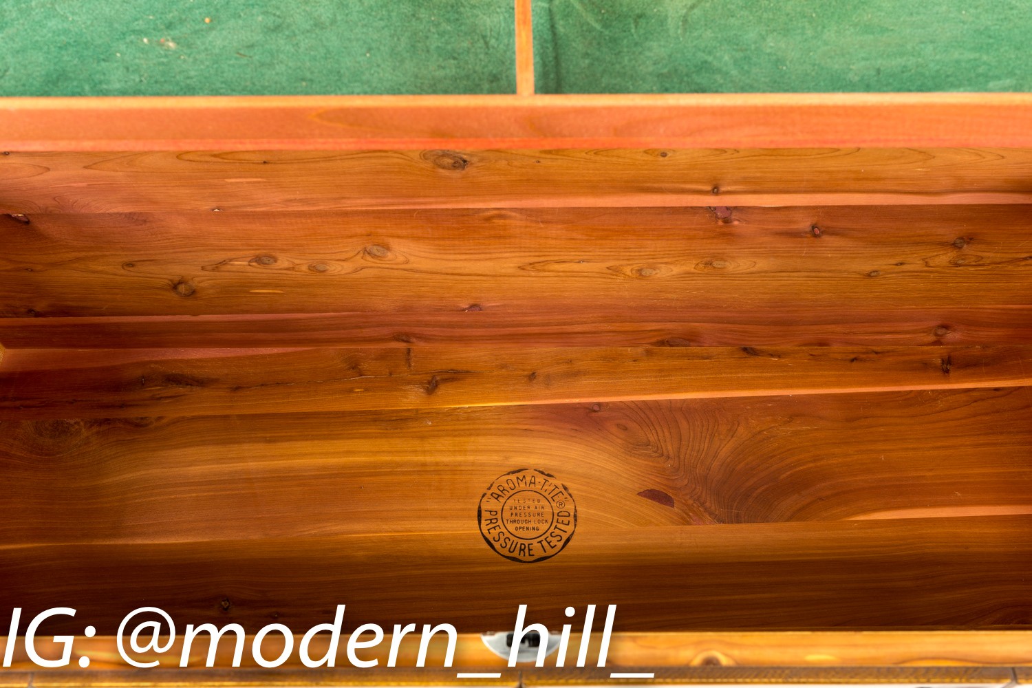 Lane Low Cedar Lined Chest or Bench - Mid Century