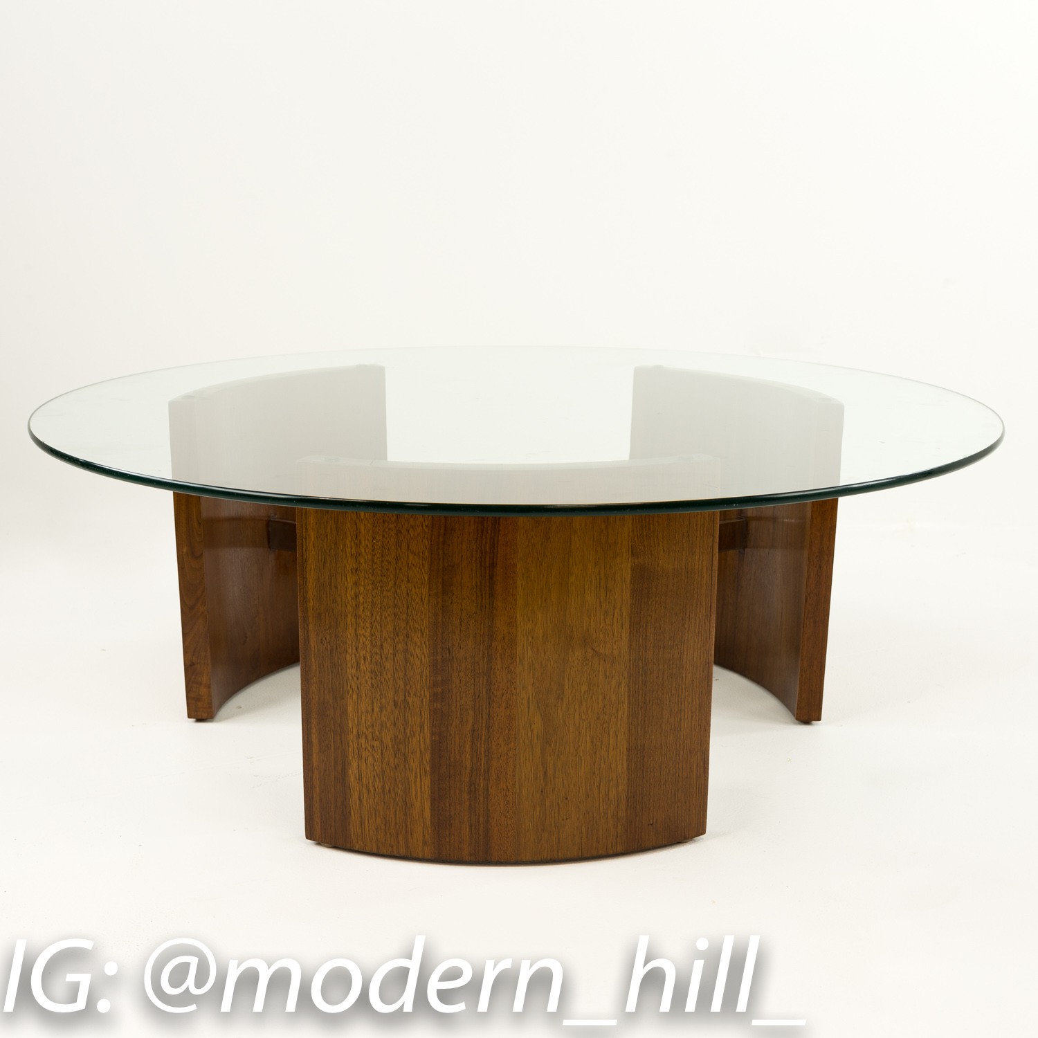 Vladimir Kagan Radius Cocktail Coffee Table