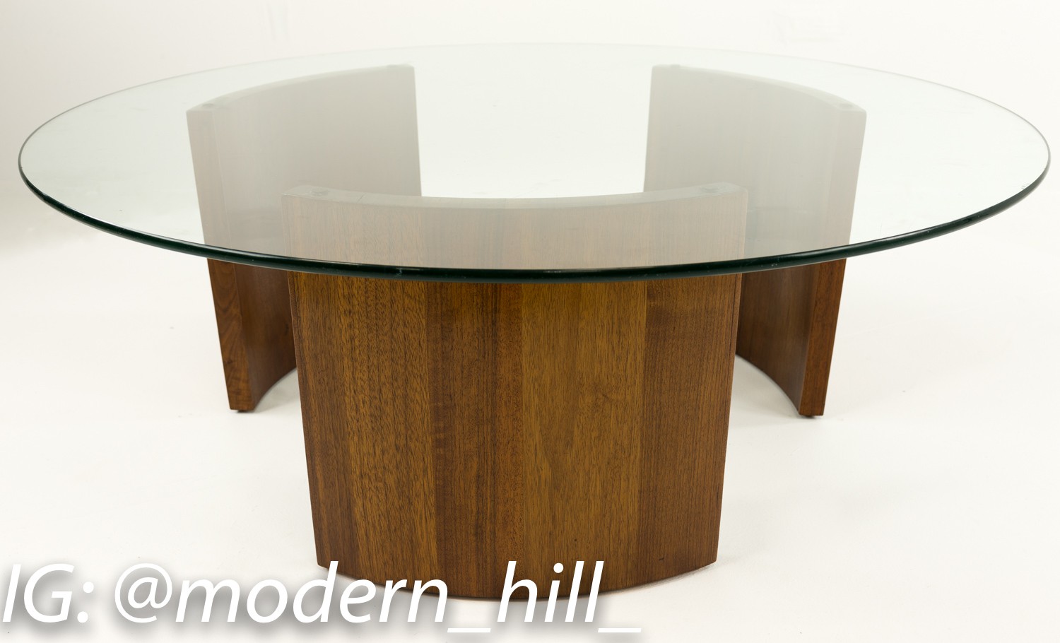Vladimir Kagan Radius Cocktail Coffee Table