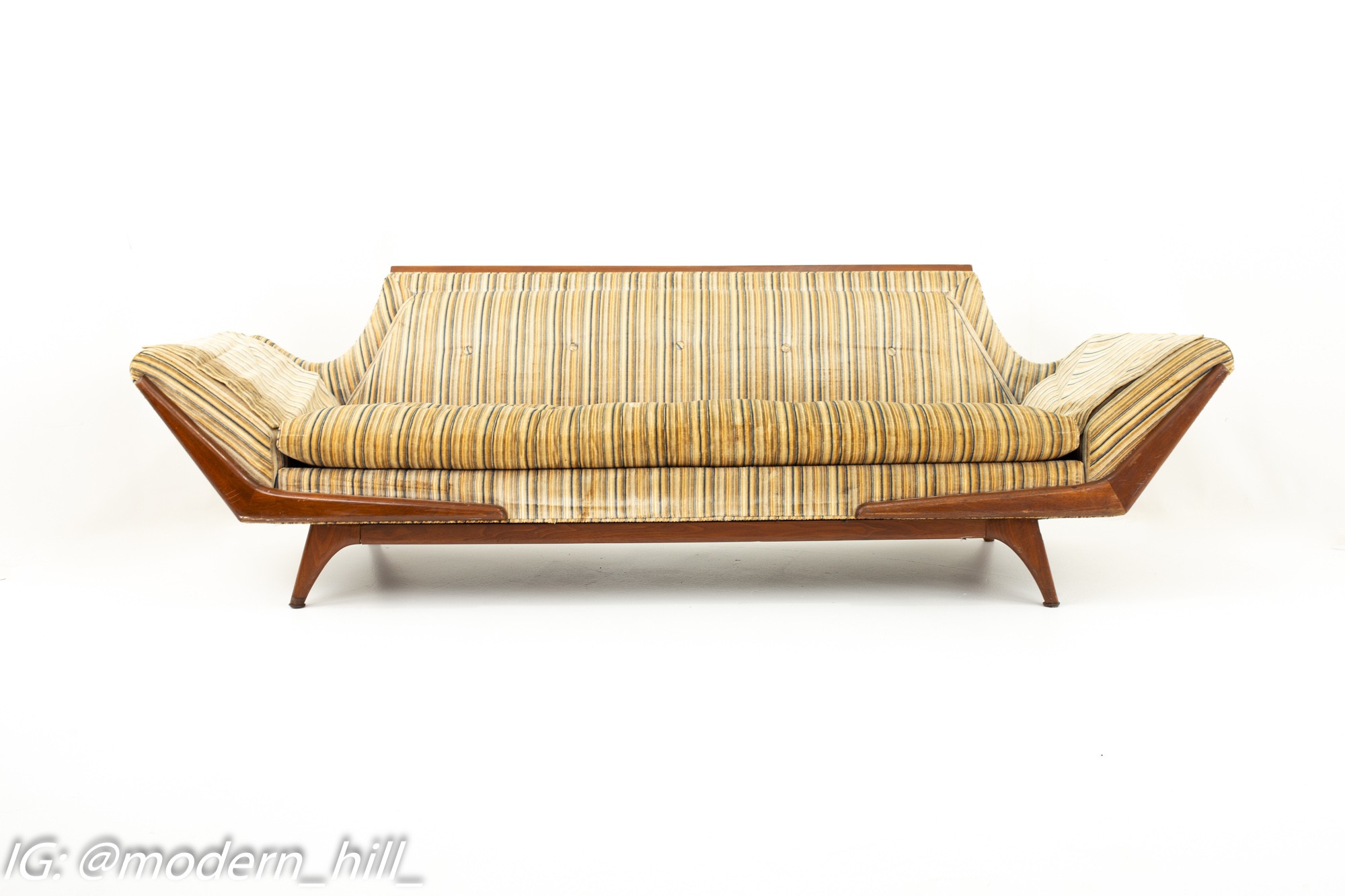 Adrian Pearsall Mid Century Gondola Sofa