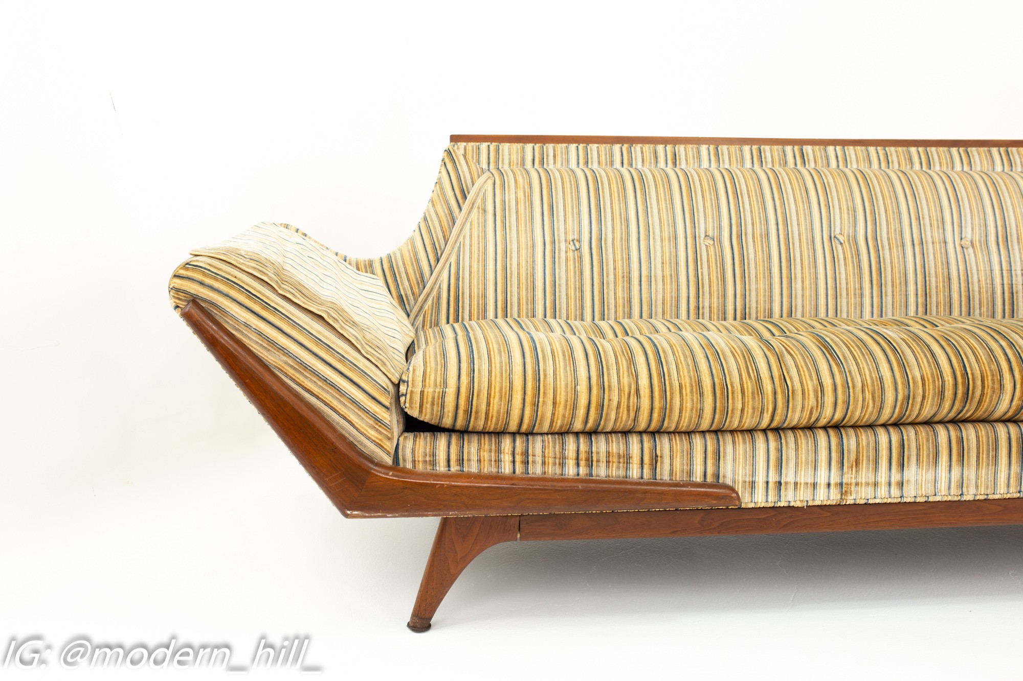 Adrian Pearsall Mid Century Gondola Sofa