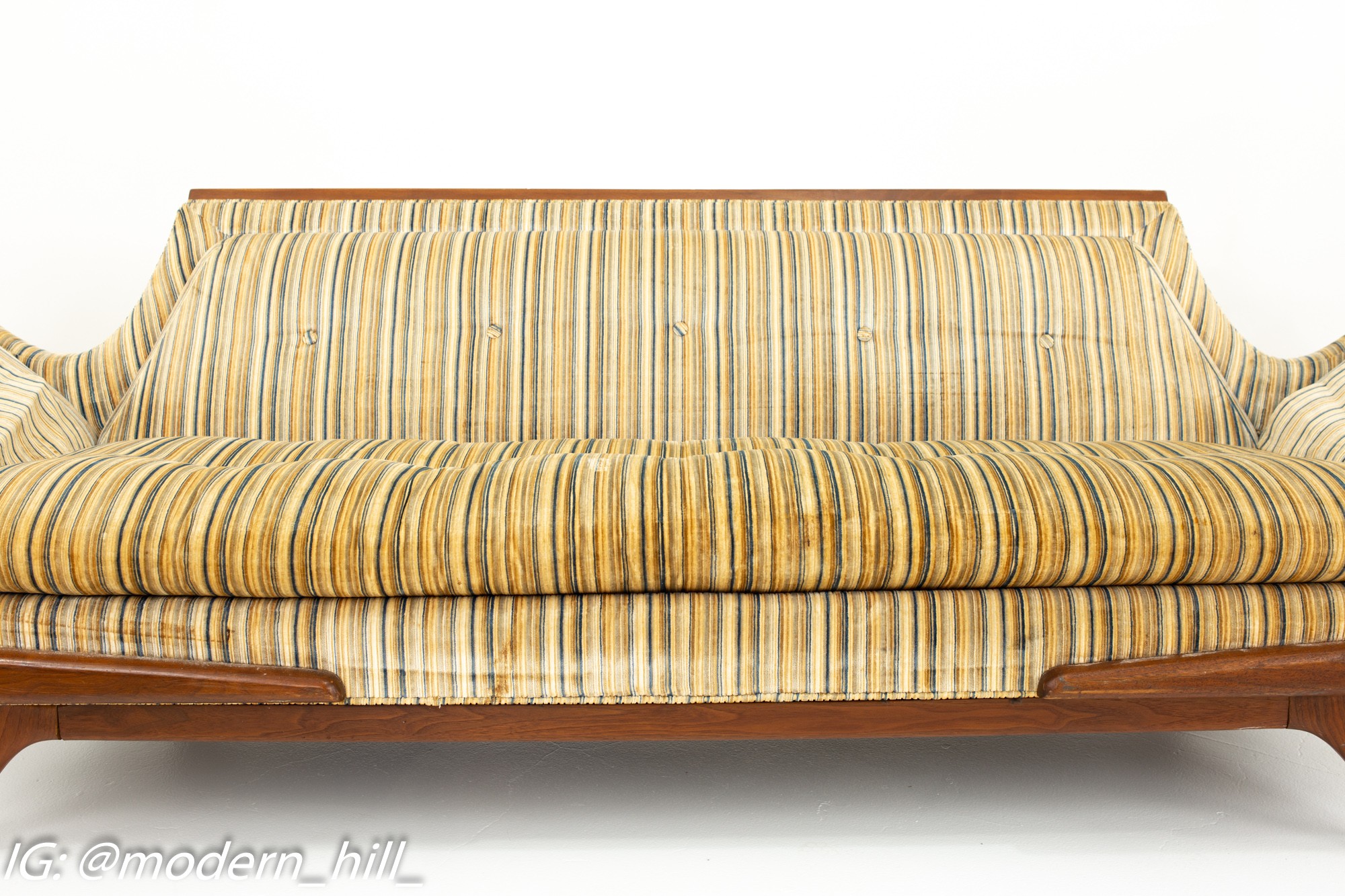 Adrian Pearsall Mid Century Gondola Sofa
