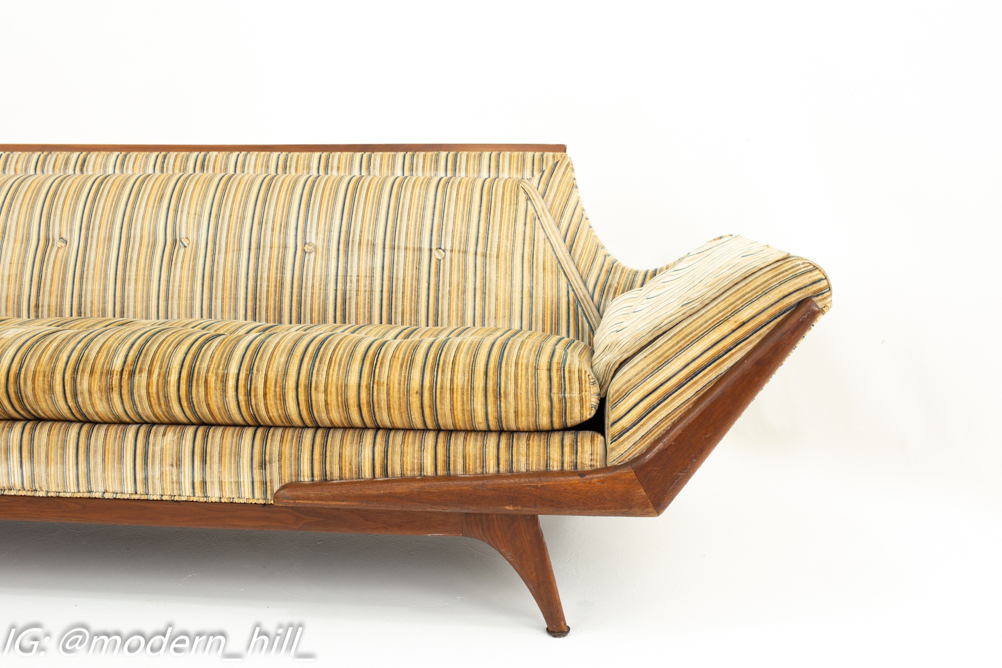 Adrian Pearsall Mid Century Gondola Sofa