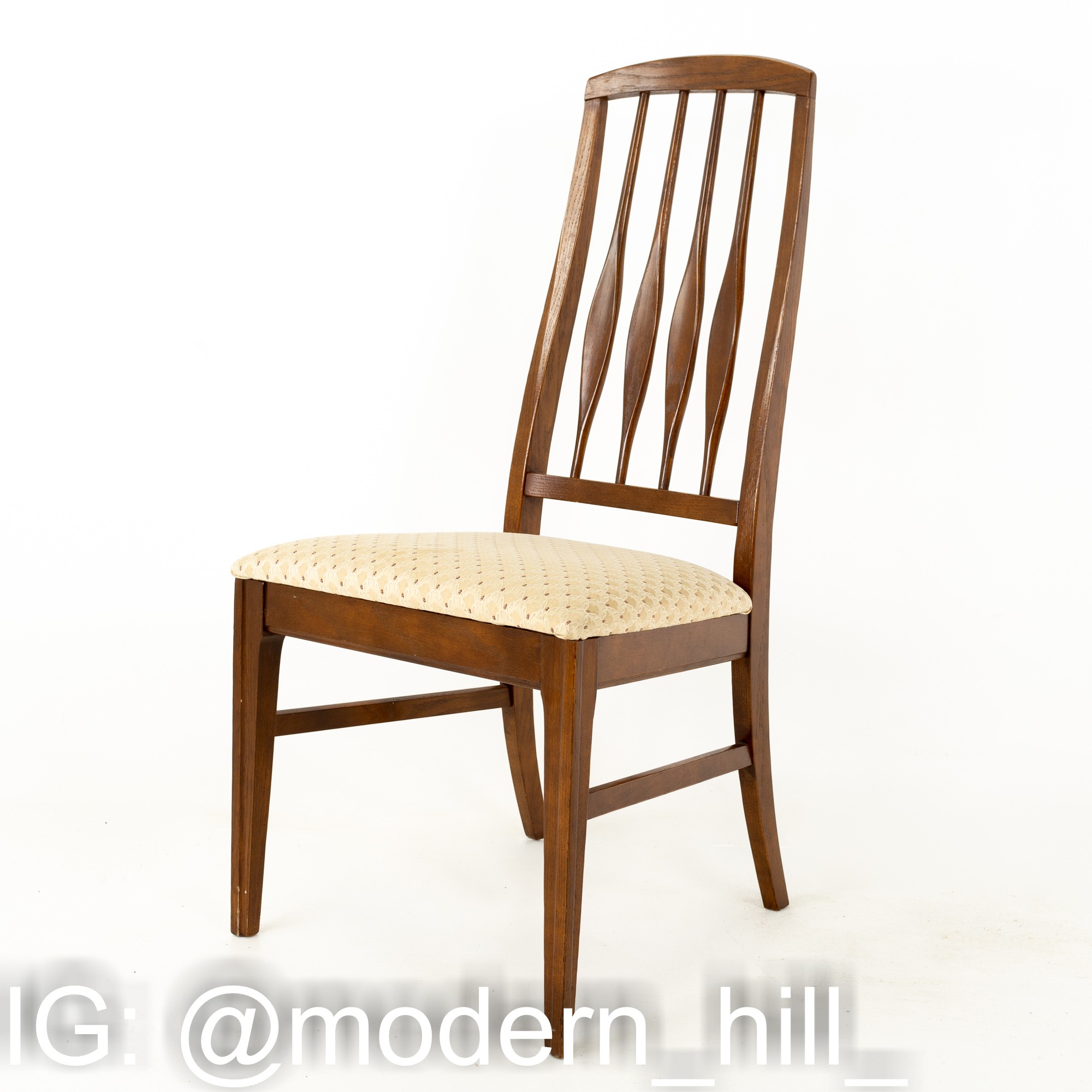 Koefoeds Hornslet Eva Style Keller Mid Century Walnut Dining Chairs - Set of 6