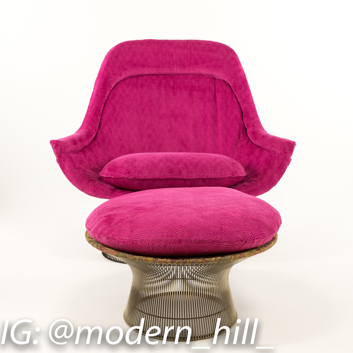Warren Platner Mid-century Modern Lounge Chair