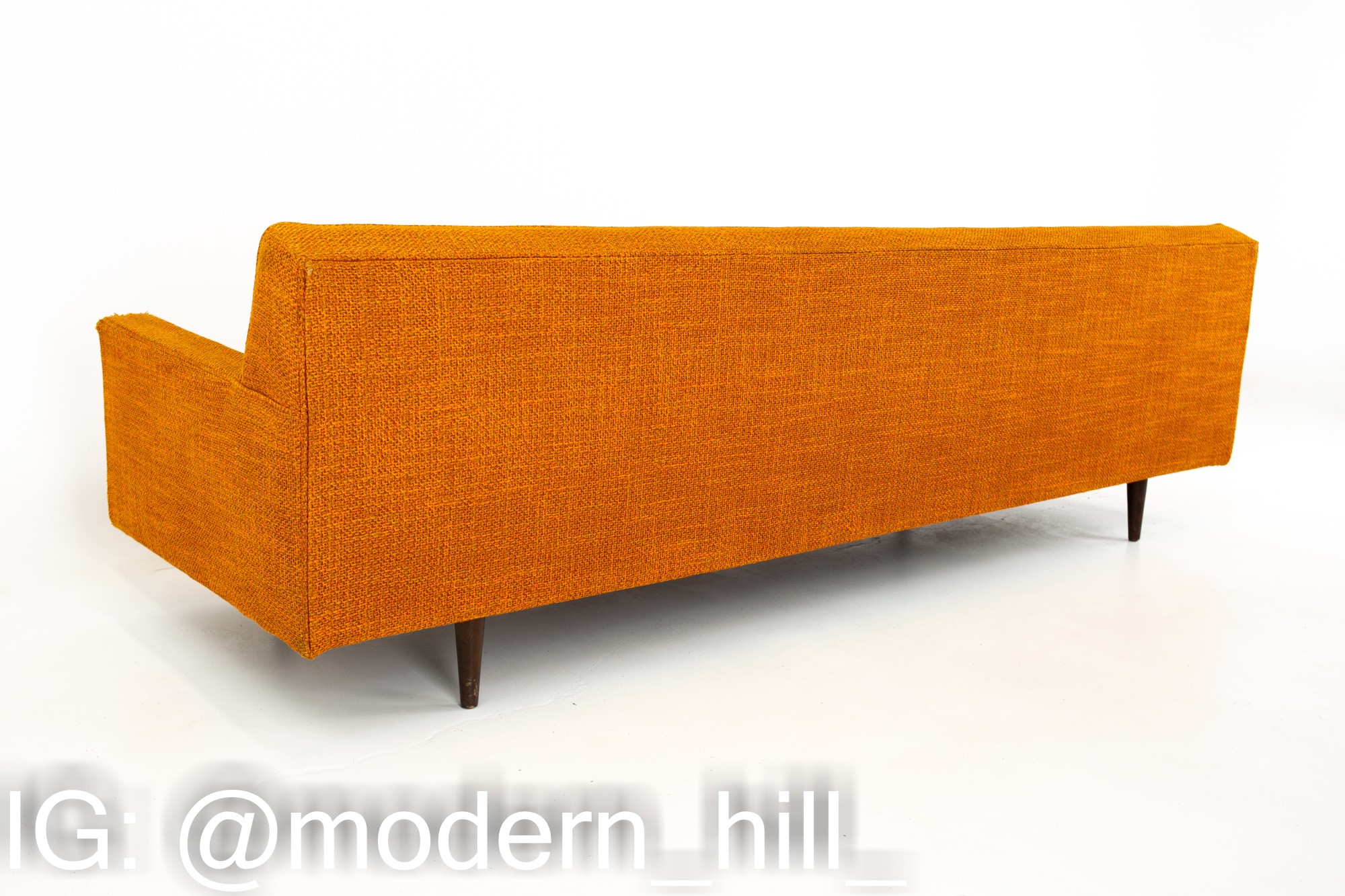 Milo Baughman Style Selig Mid Century Sofa
