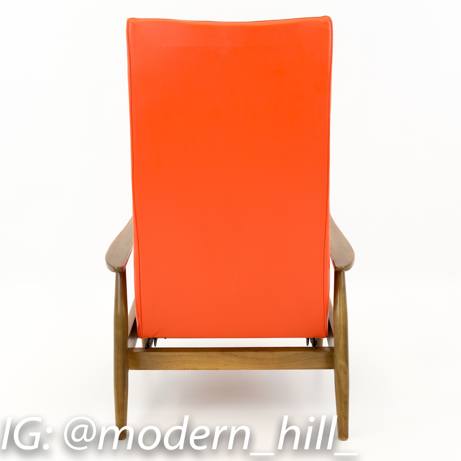 Milo Baughman Mid Century Modern Reclining Lounge Chair