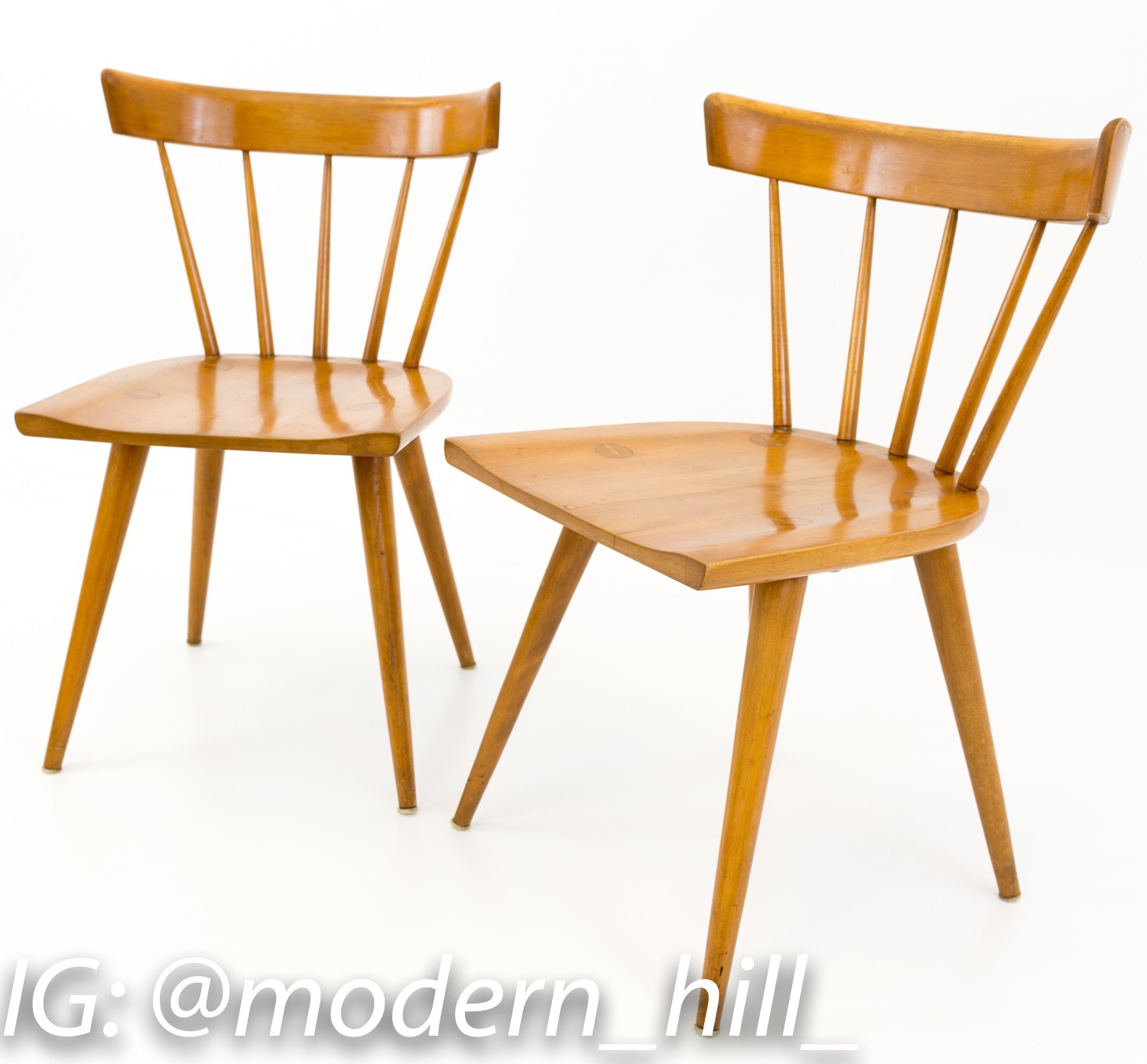Paul Mccobb for Planner Group Dining Chairs - Pair