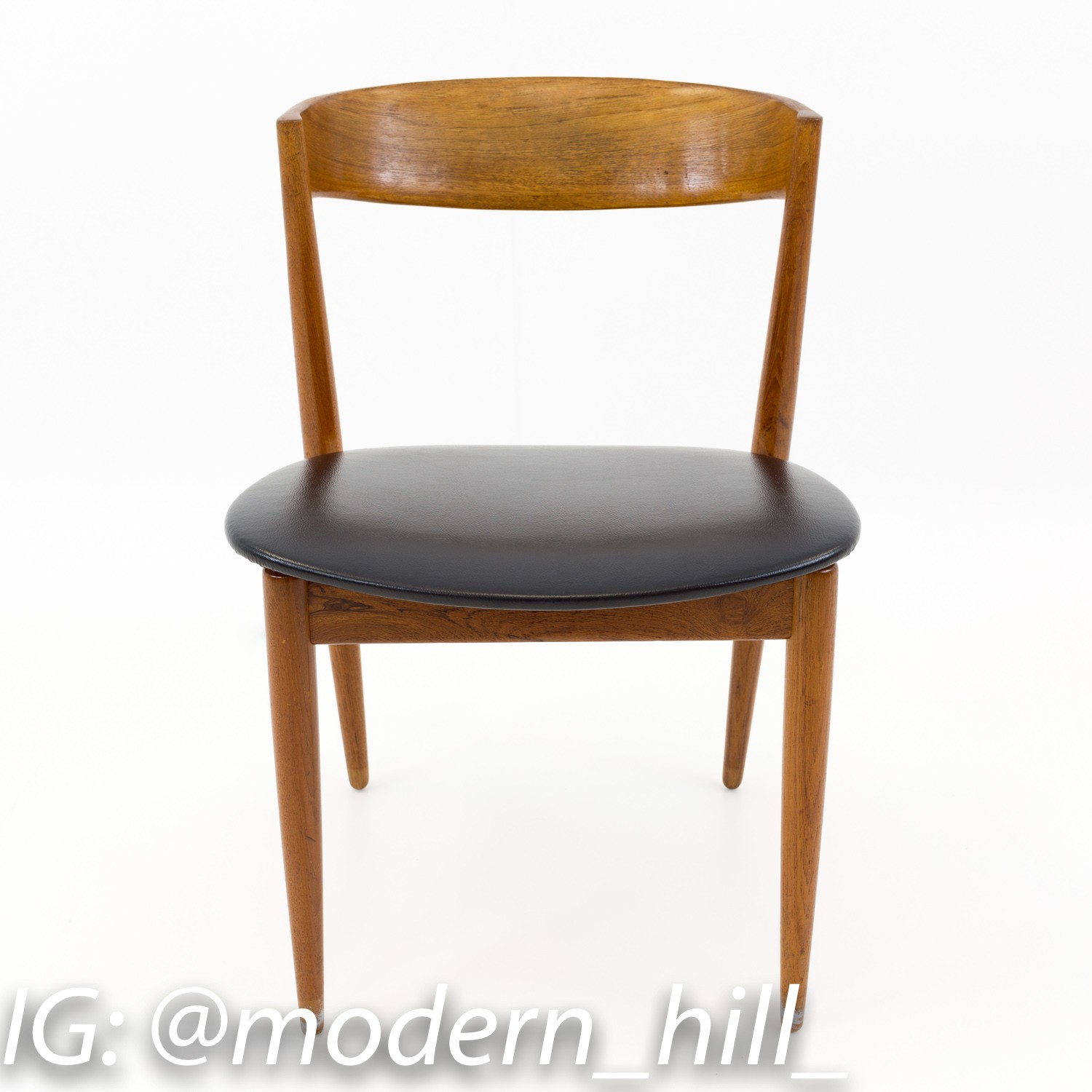 Kai Kristiansen Style Mid Century Modern Dining Chair